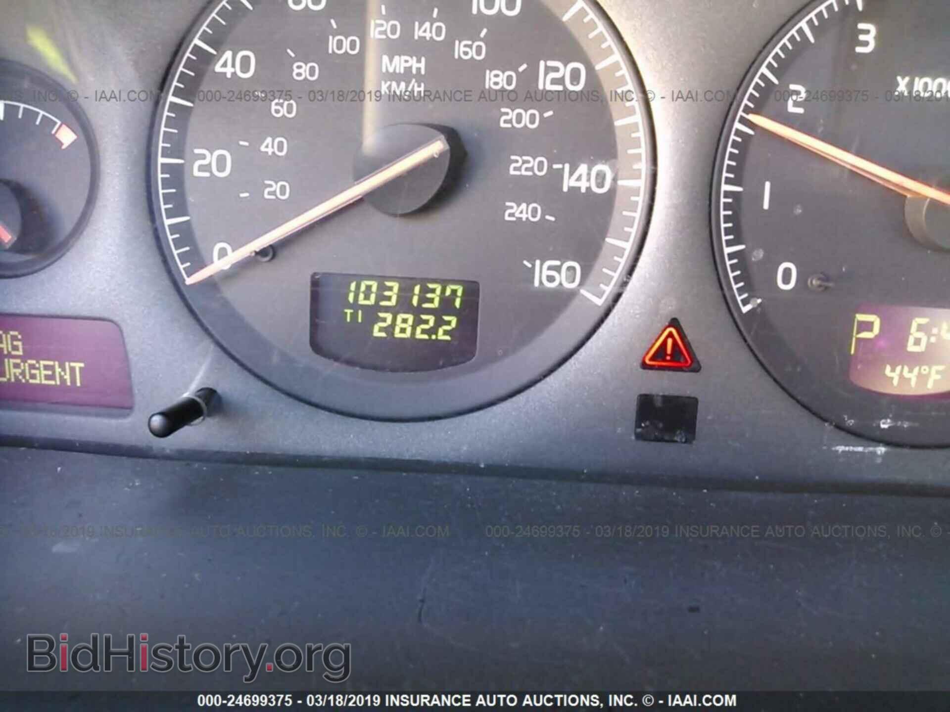 2002 VOLVO S80 - VIN: YV1TS92D721244019 - Фото 7