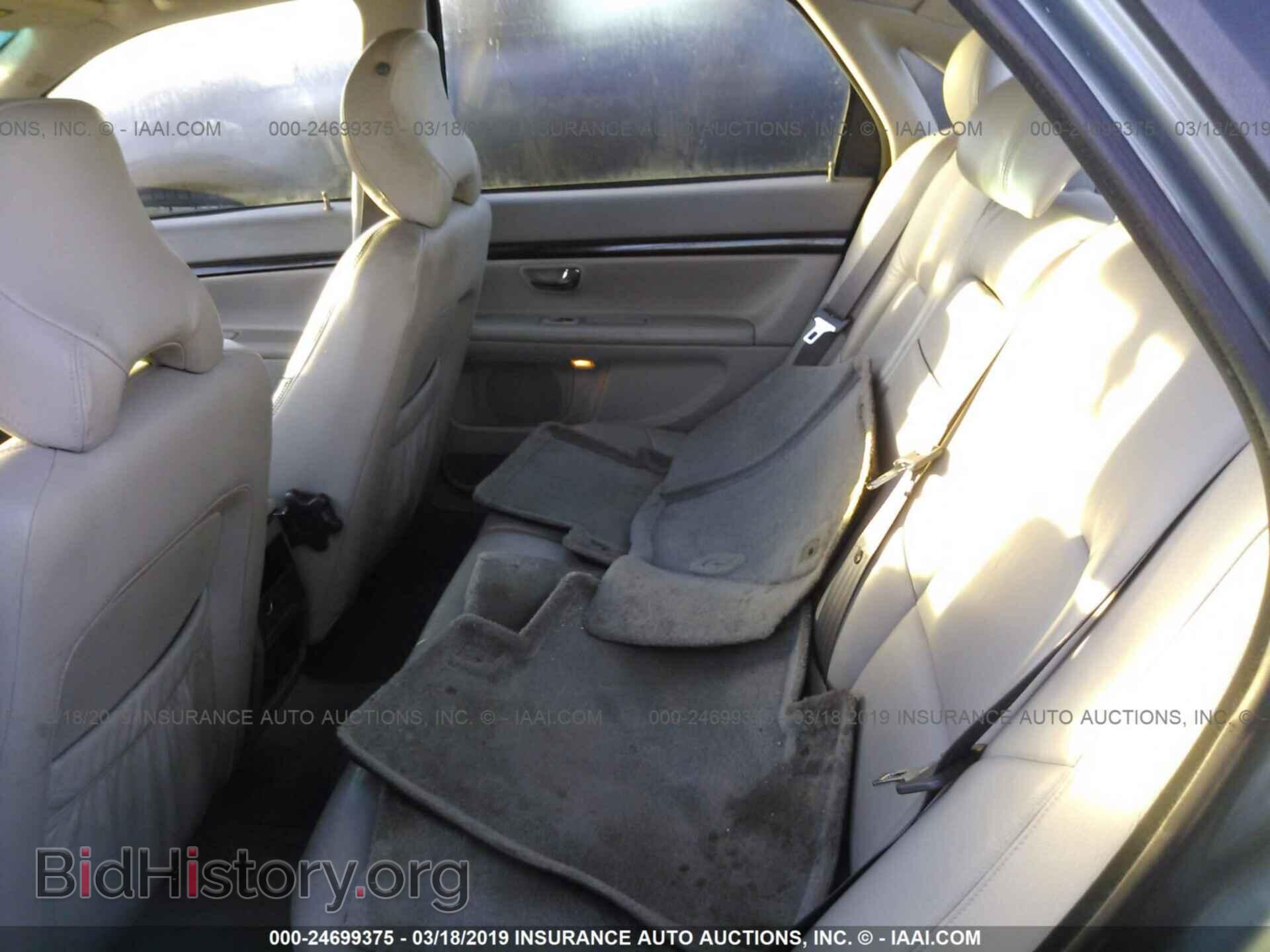 2002 VOLVO S80 - VIN: YV1TS92D721244019 - Фото 8