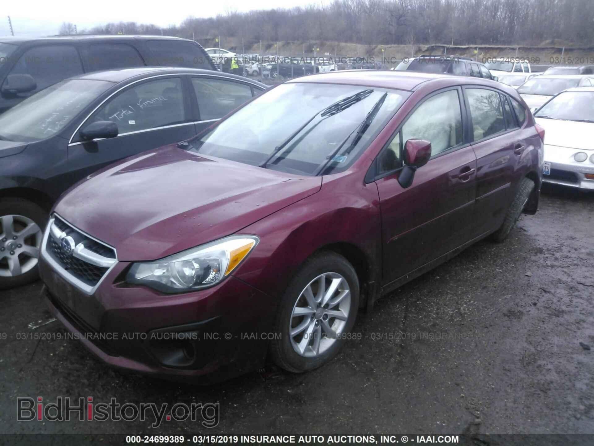 2013 SUBARU IMPREZA - VIN: JF1GPAC65D2869113 - Фото 2