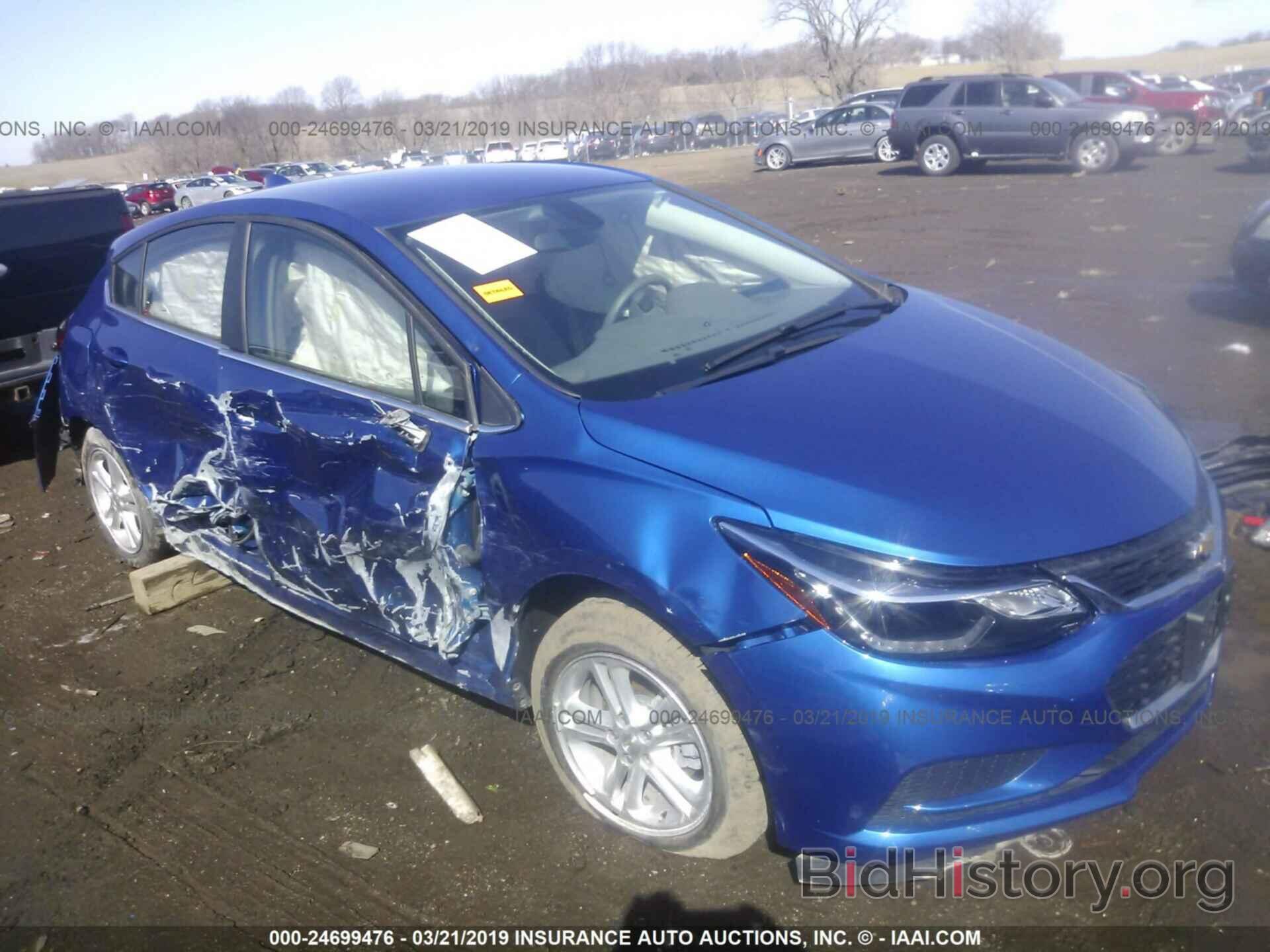 Photo 3G1BE6SM8HS605538 - CHEVROLET CRUZE 2017