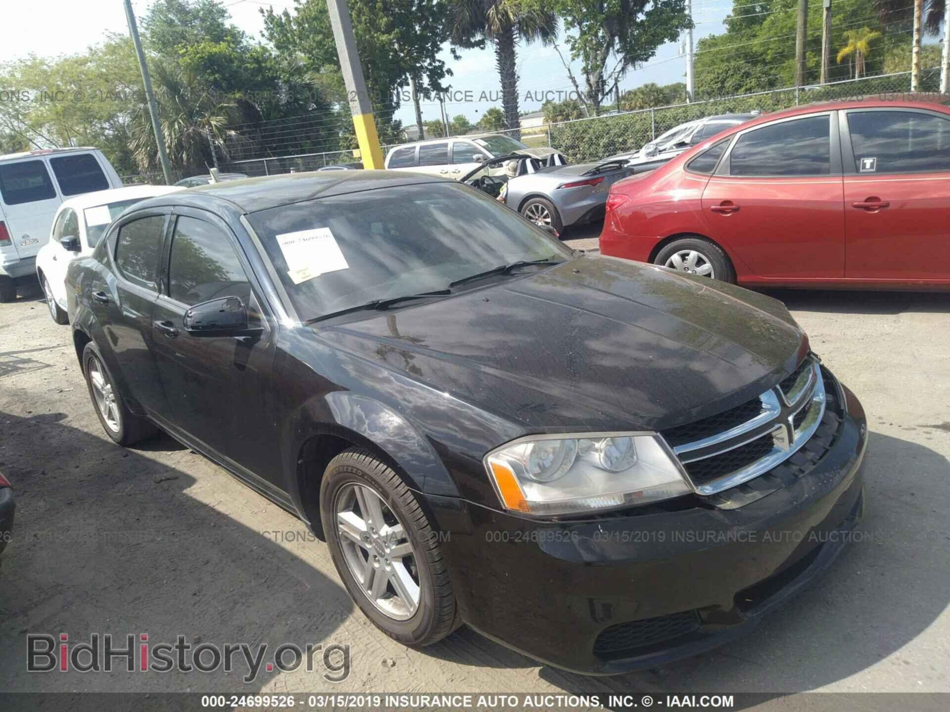 Фотография 1B3BD1FB7BN544112 - DODGE AVENGER 2011