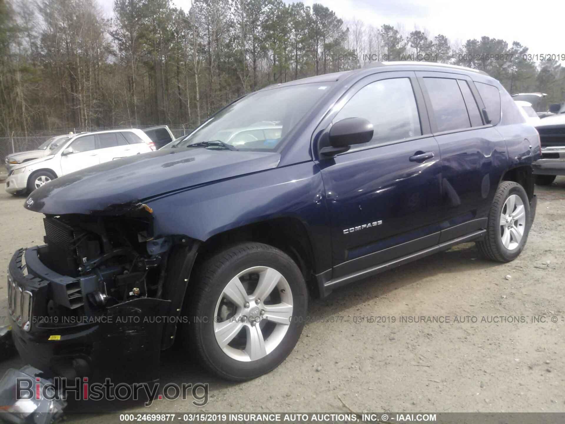 2014 JEEP COMPASS - VIN: 1C4NJCBB7ED830574 - Photo 2