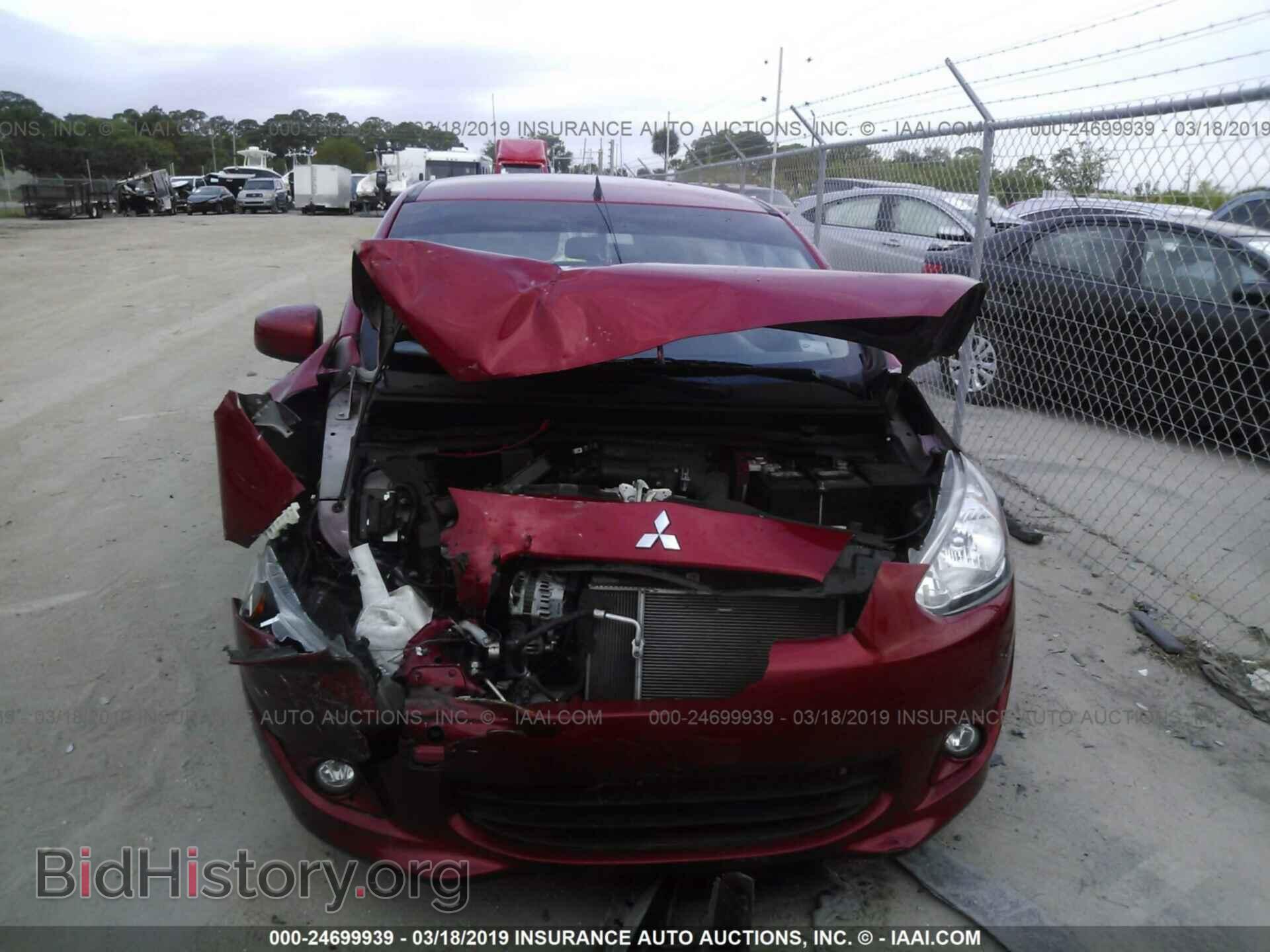 2014 MITSUBISHI MIRAGE - VIN: ML32A4HJ3EH025495 - Фото 6