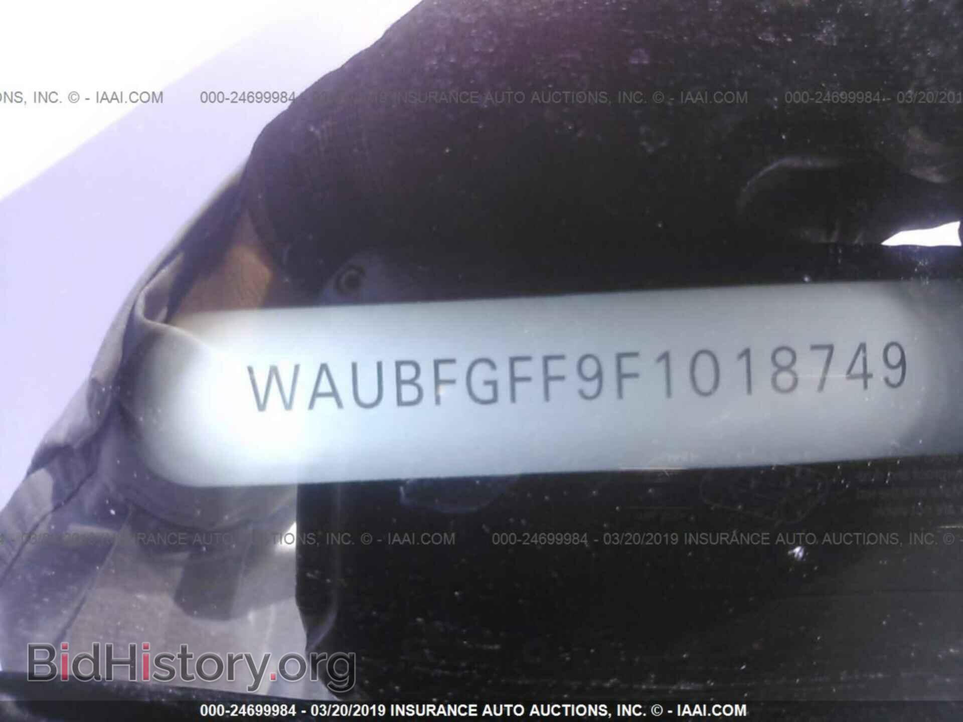 2015 AUDI A3 - VIN: WAUBFGFF9F1018749 - Фото 9