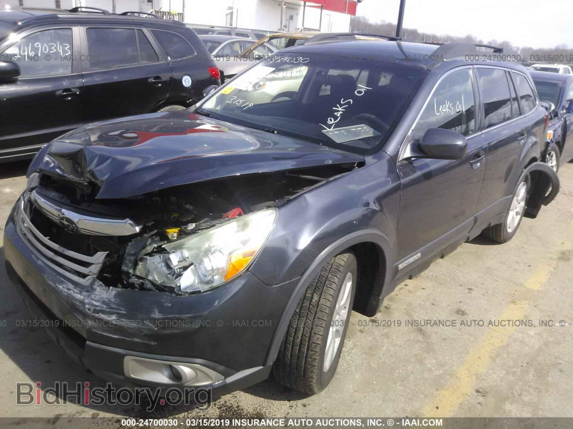 2010 SUBARU OUTBACK - VIN: 4S4BRCCC2A3342518 - Фото 2