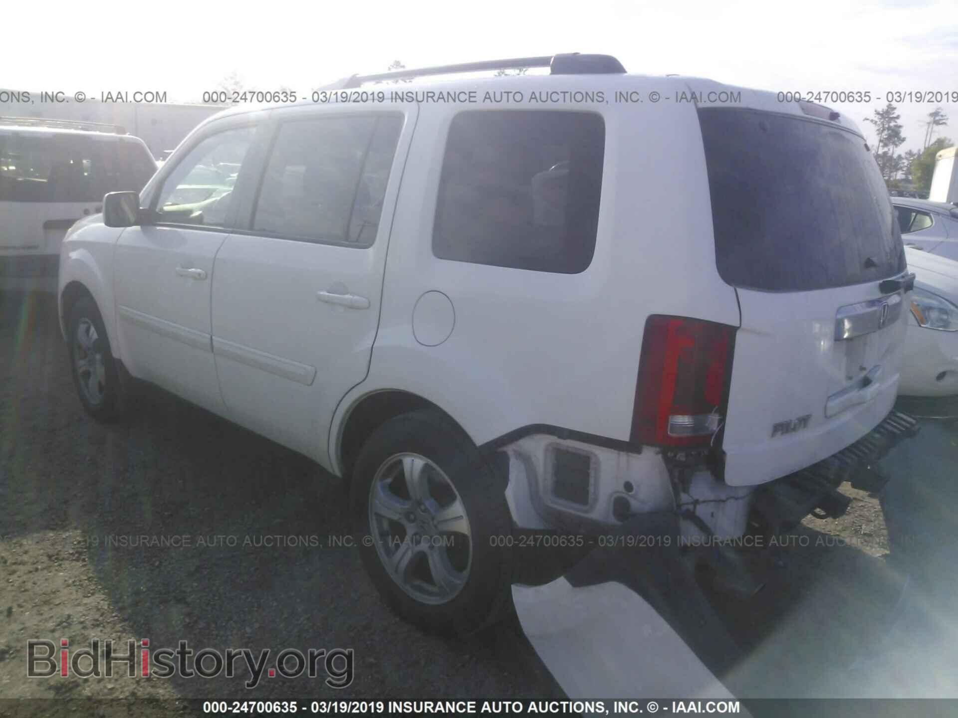 2012 HONDA PILOT - VIN: 5FNYF3H65CB044206 - Фото 3
