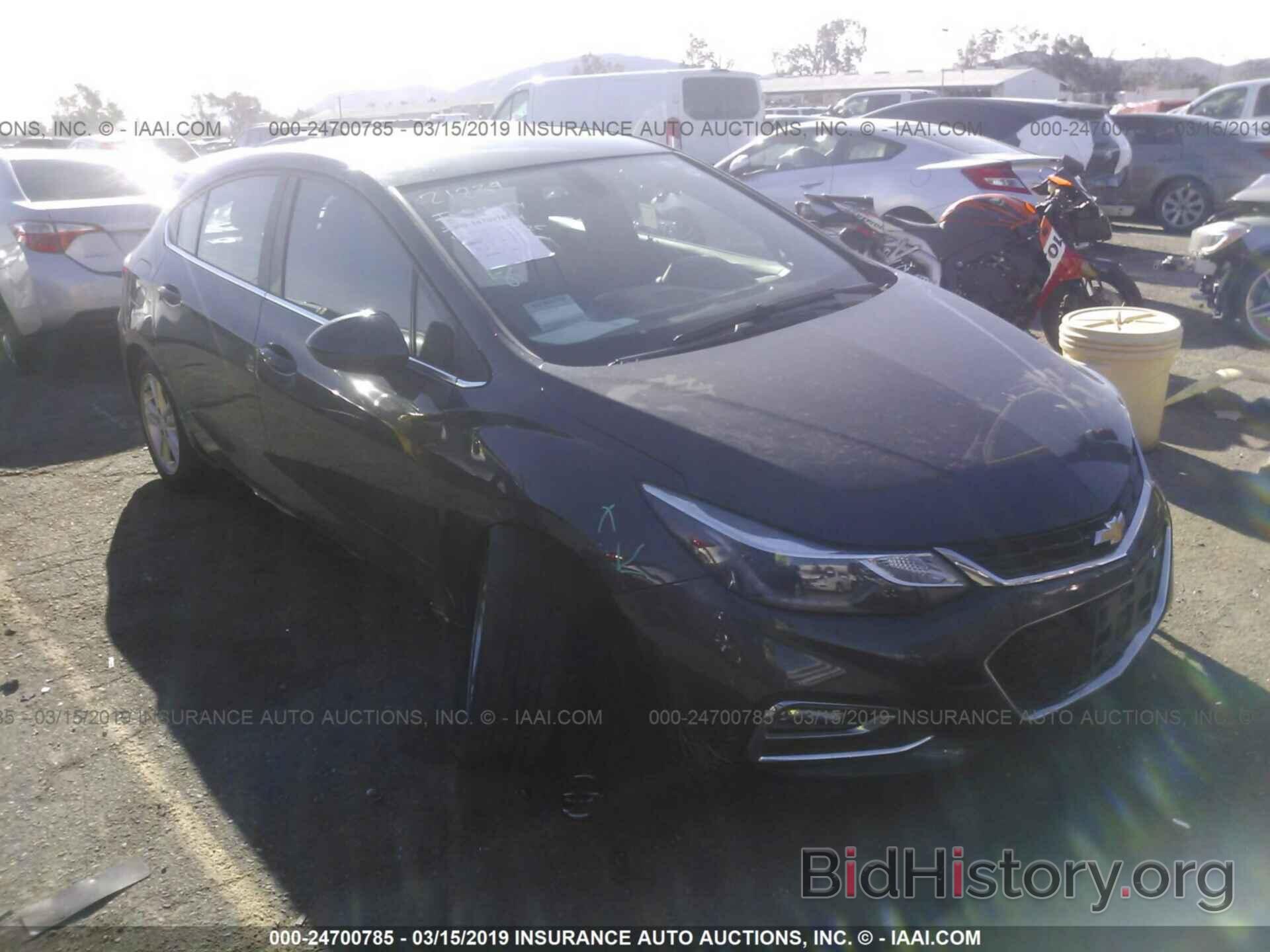 Photo 3G1BE6SM4HS596935 - CHEVROLET CRUZE 2017