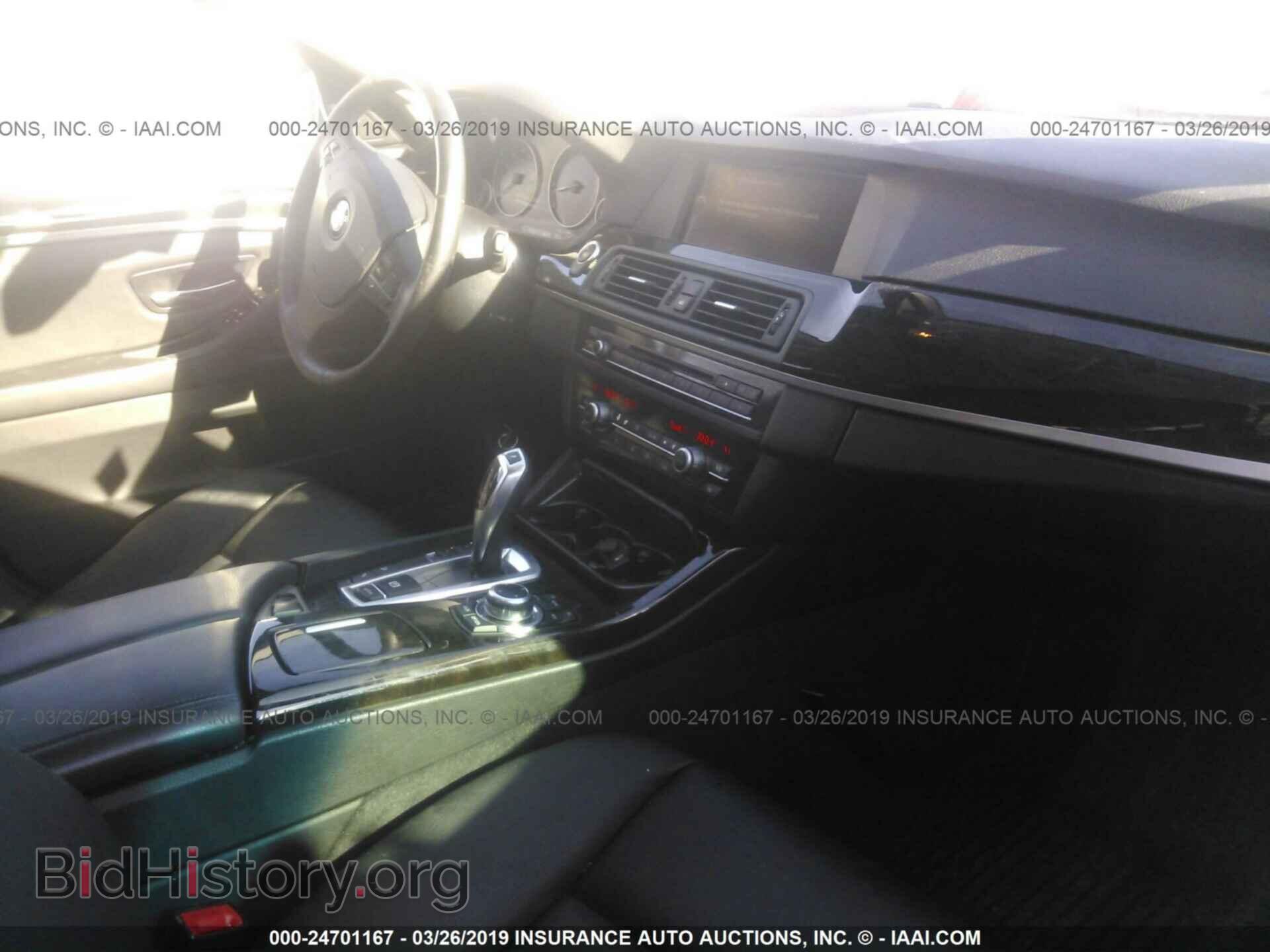 2012 BMW 528 - VIN: WBAXH5C51CDW03285 - Фото 5