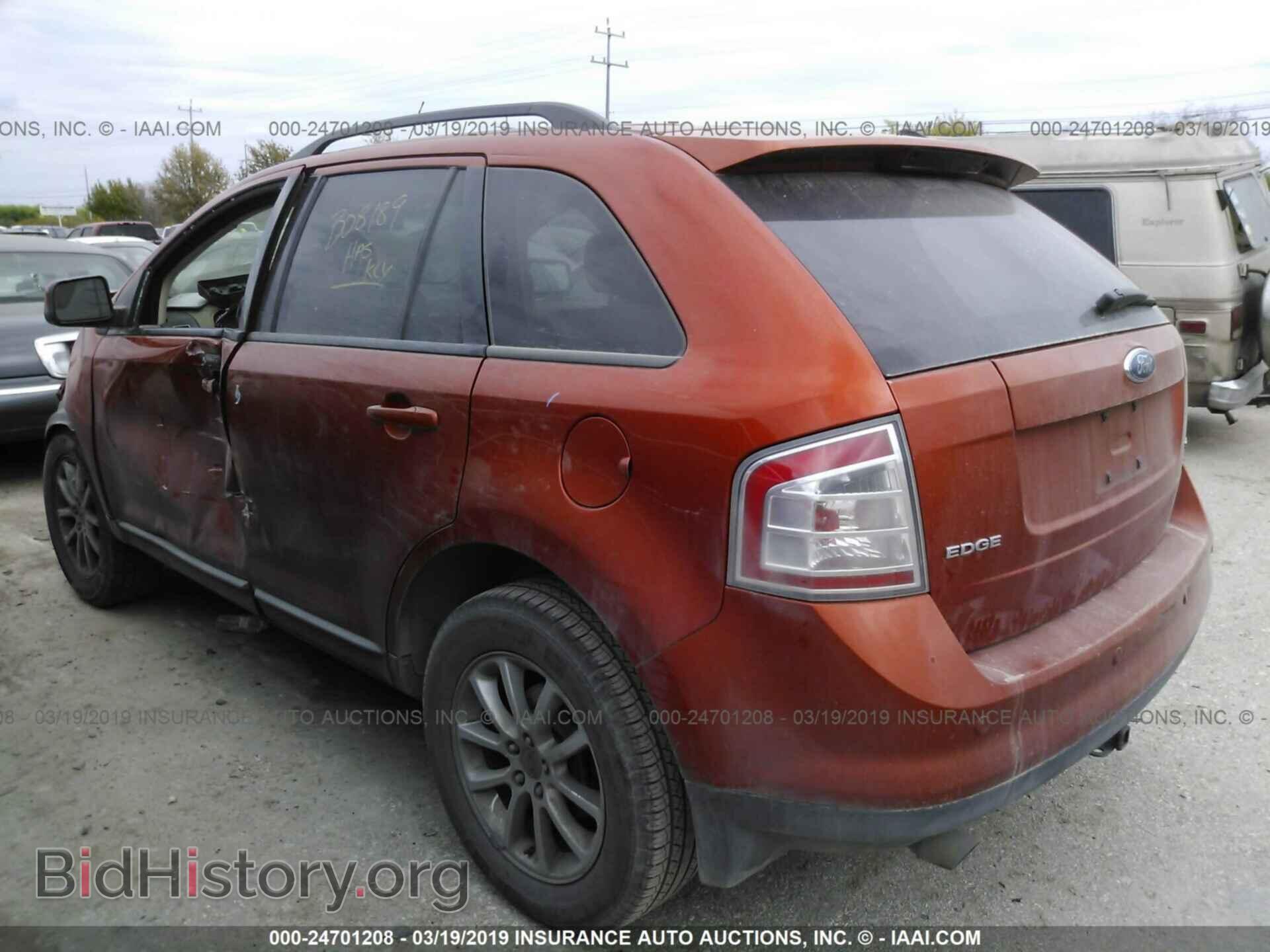 2007 FORD EDGE - VIN: 2FMDK38C37BB08189 - Фото 3