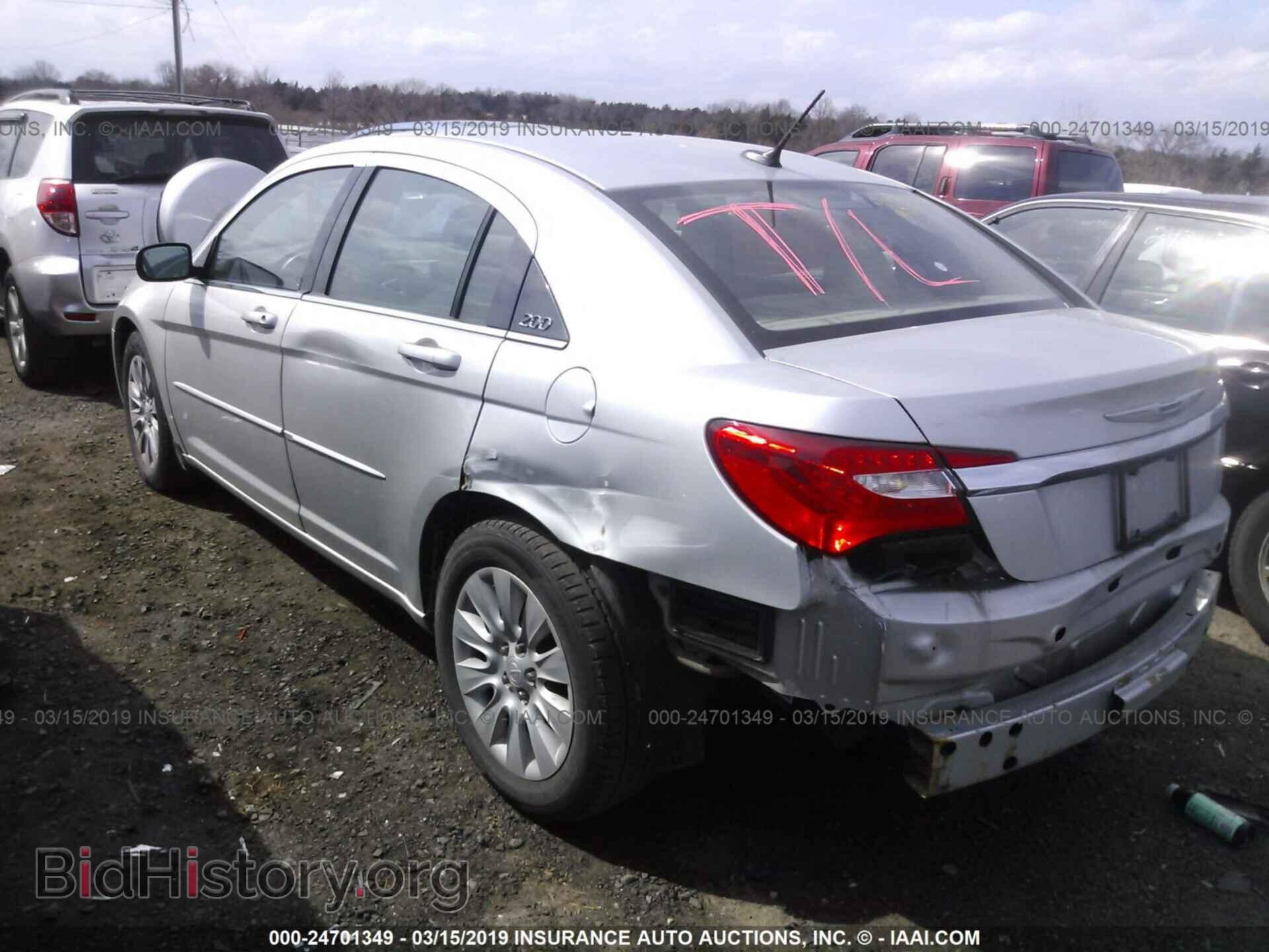 2012 CHRYSLER 200 - VIN: 1C3CCBAB0CN225711 - Фото 3