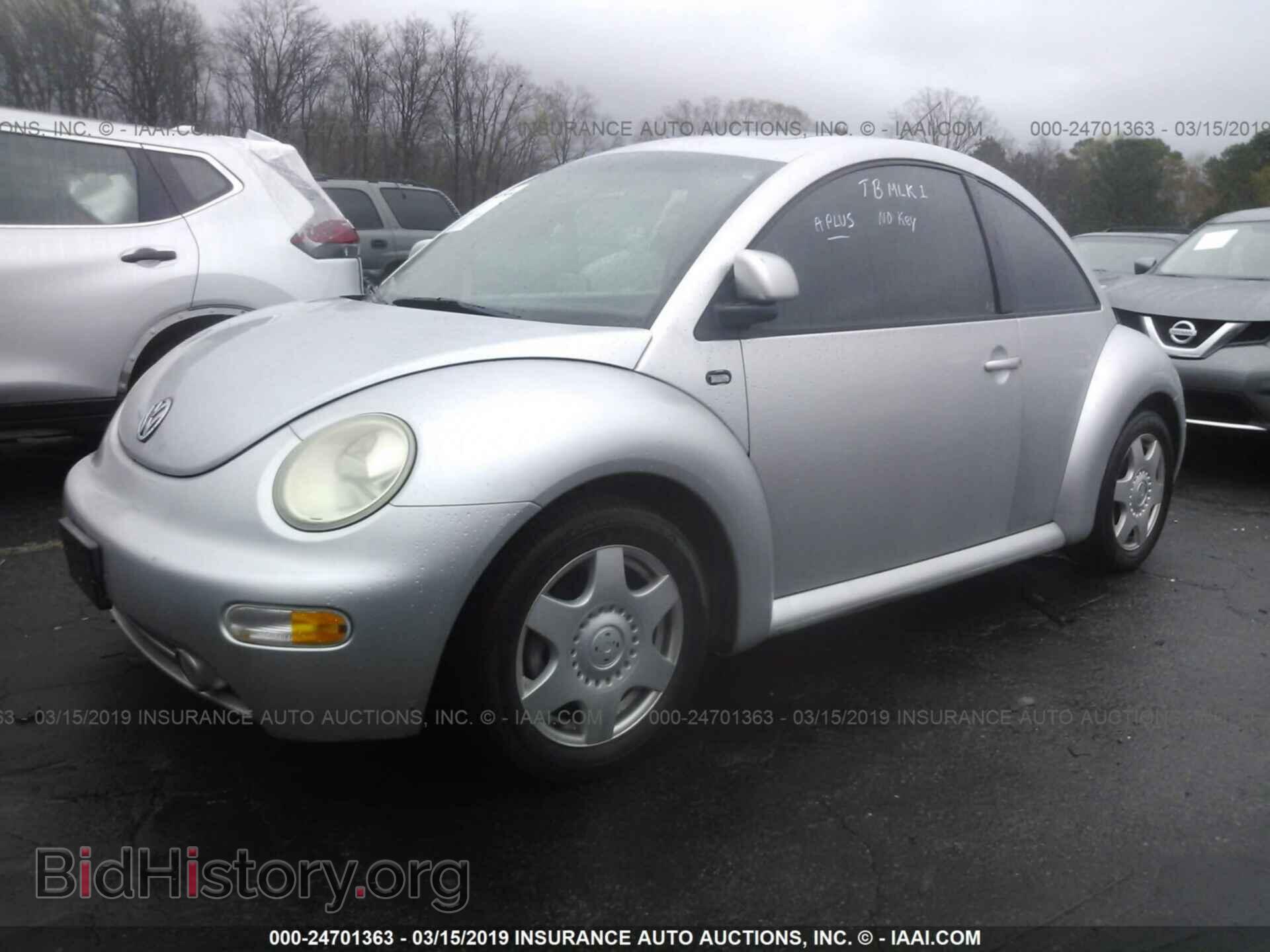 2000 VOLKSWAGEN NEW BEETLE - VIN: 3VWCA21C1YM501693 - Фото 2