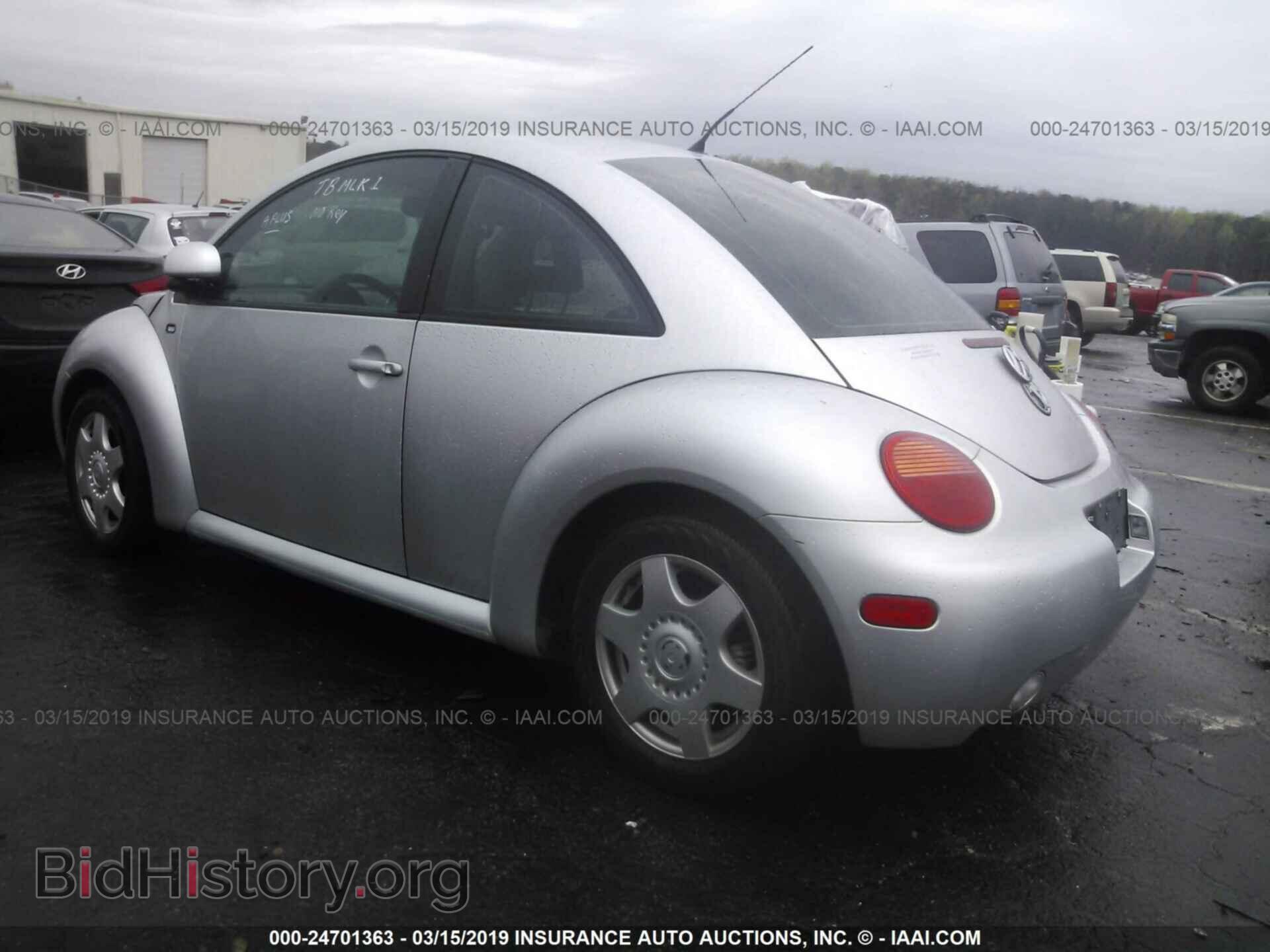 2000 VOLKSWAGEN NEW BEETLE - VIN: 3VWCA21C1YM501693 - Фото 3