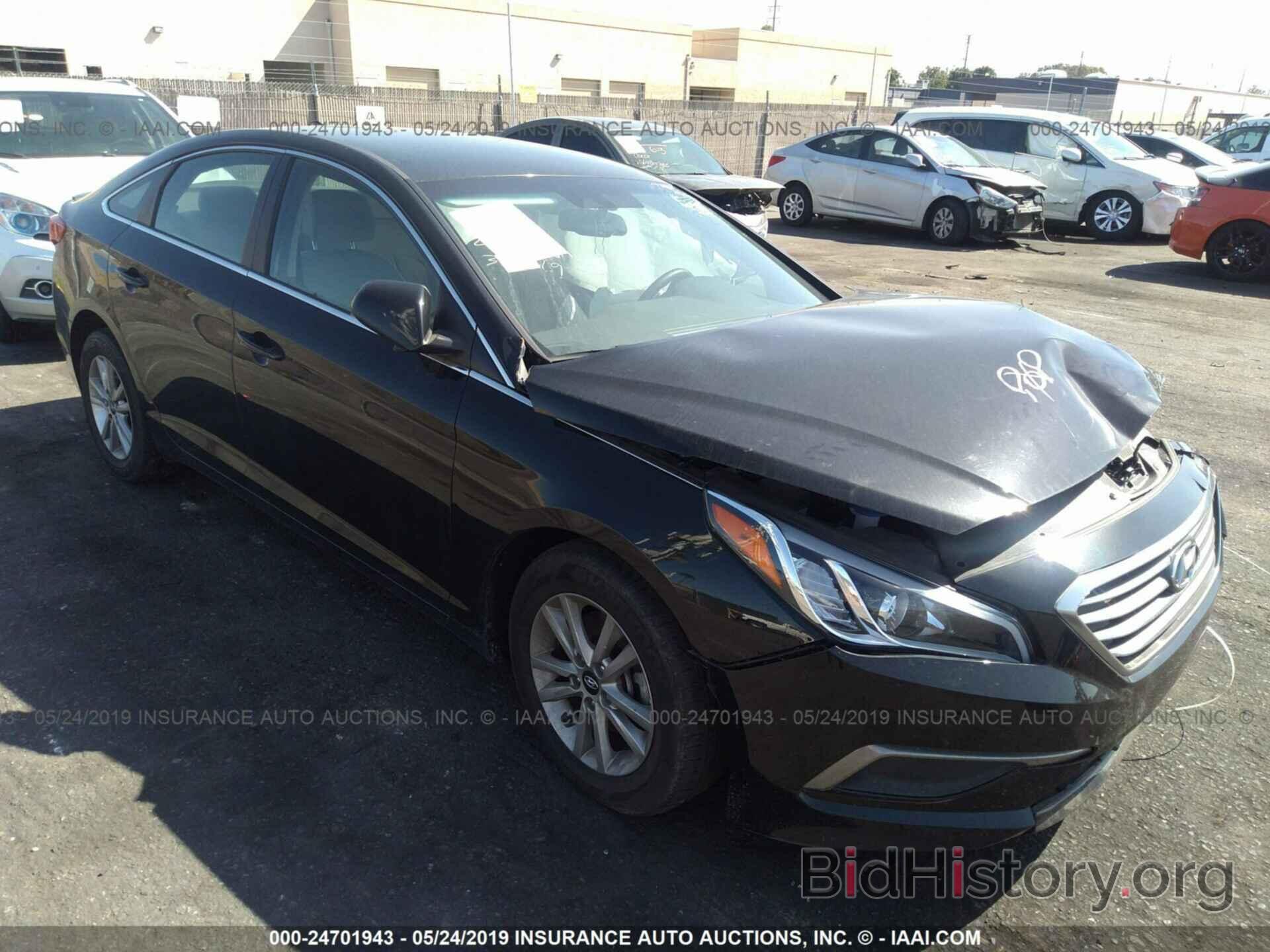 Photo 5NPE24AF2GH347644 - HYUNDAI SONATA 2016