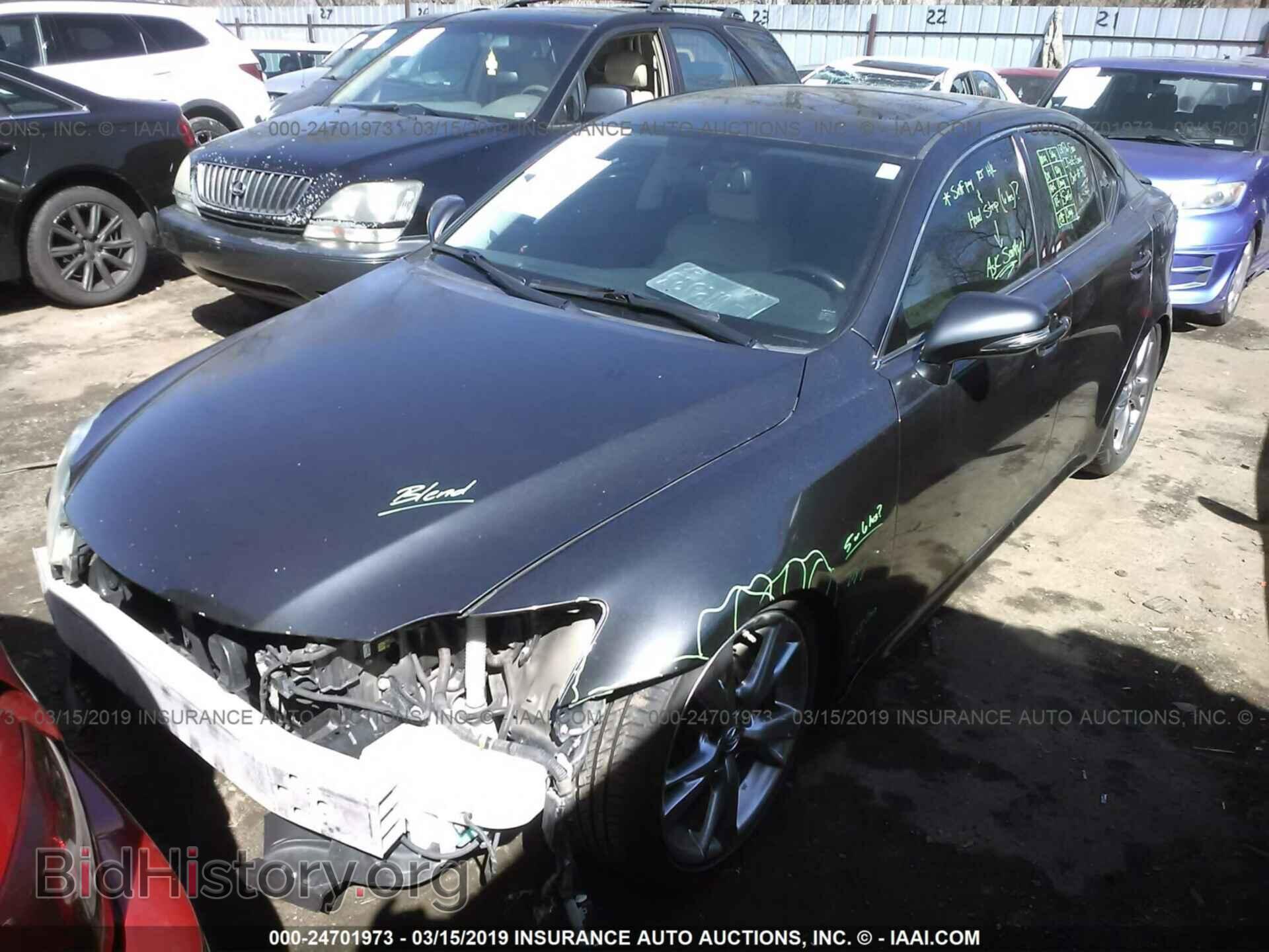 2010 LEXUS IS - VIN: JTHBF5C25A5121806 - Фото 2