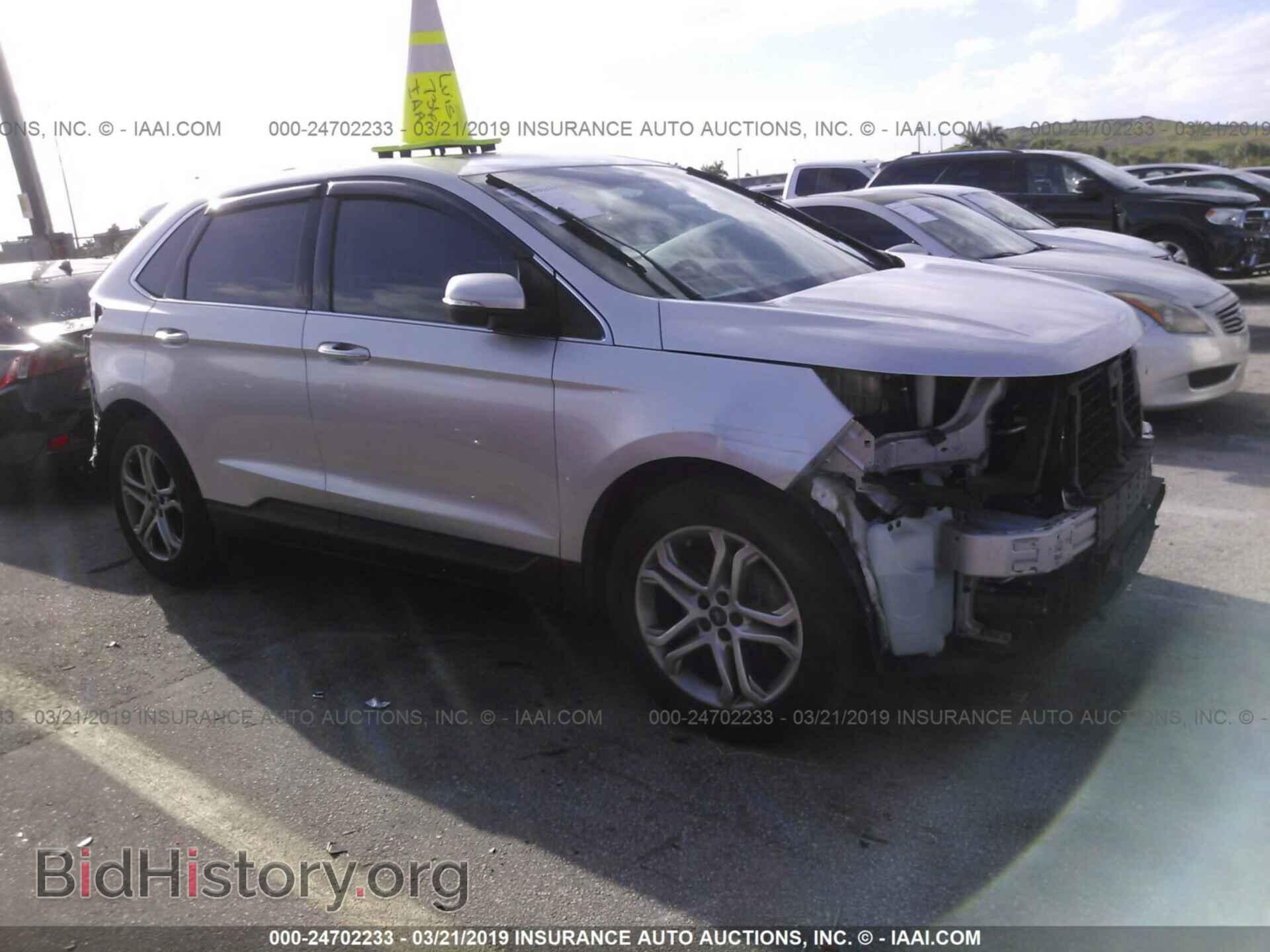 Фотография 2FMTK3K91FBB21952 - FORD EDGE 2015