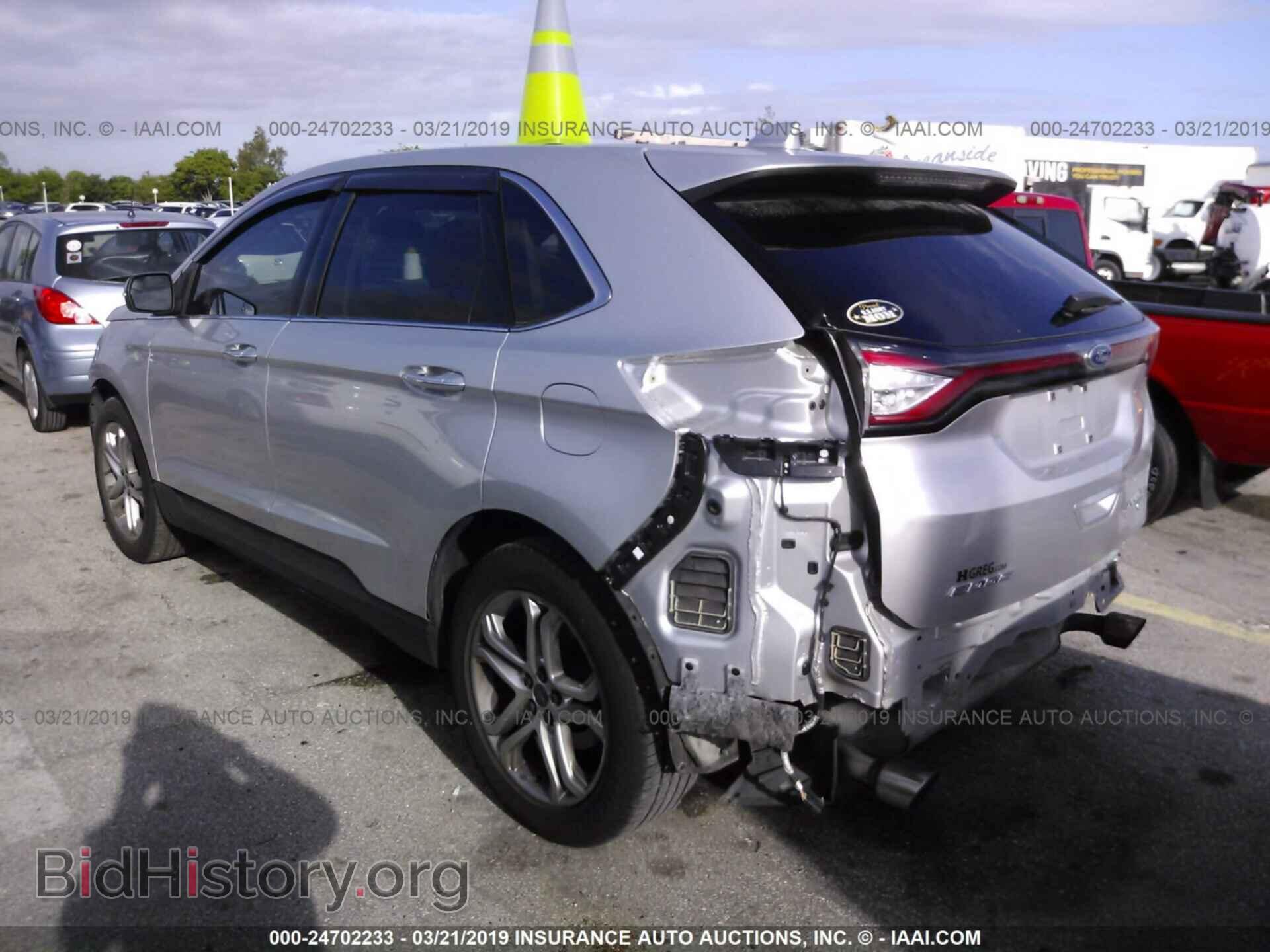 2015 FORD EDGE - VIN: 2FMTK3K91FBB21952 - Photo 3