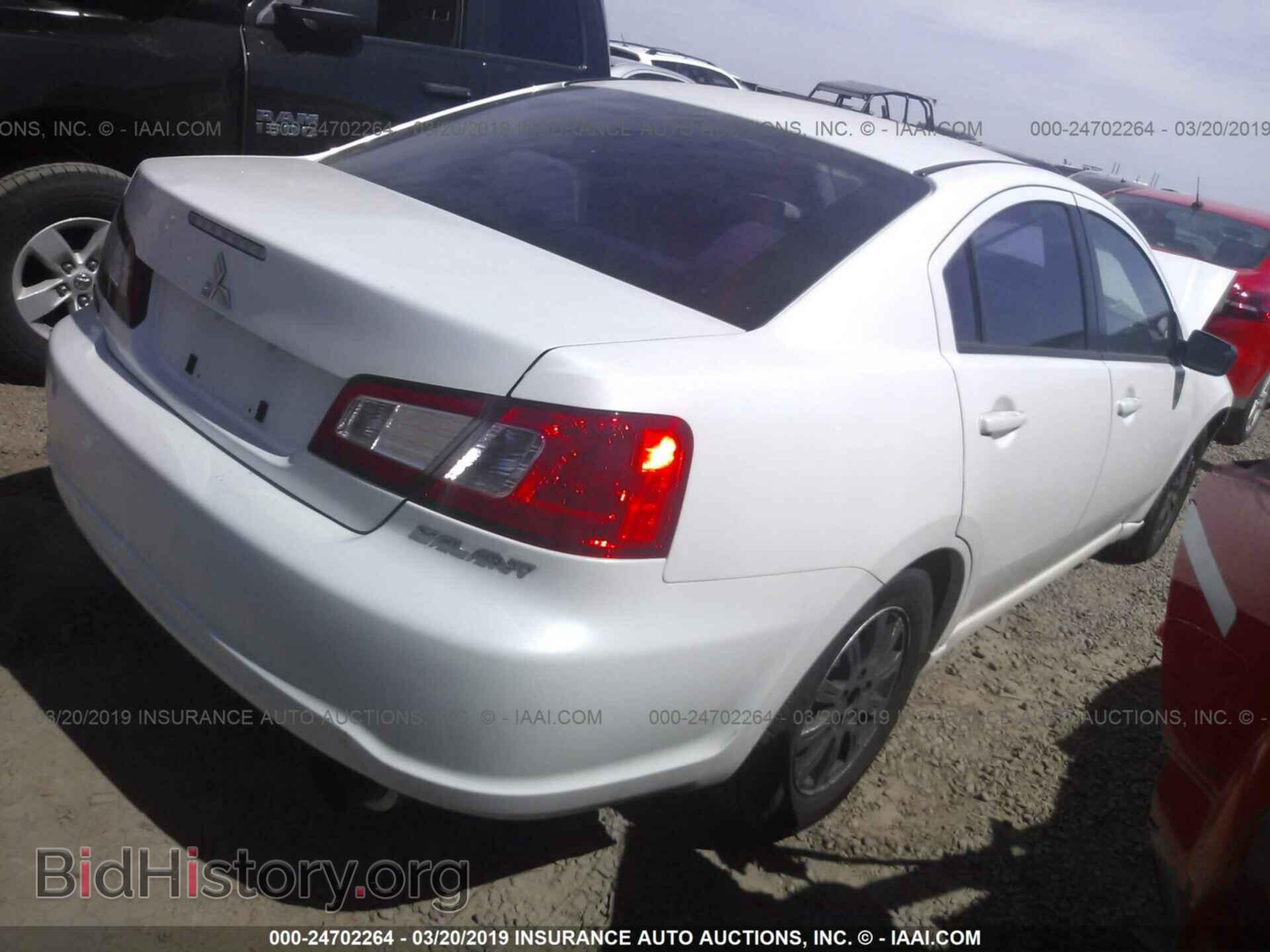 2011 MITSUBISHI GALANT - VIN: 4A32B2FF5BE023870 - Фото 4