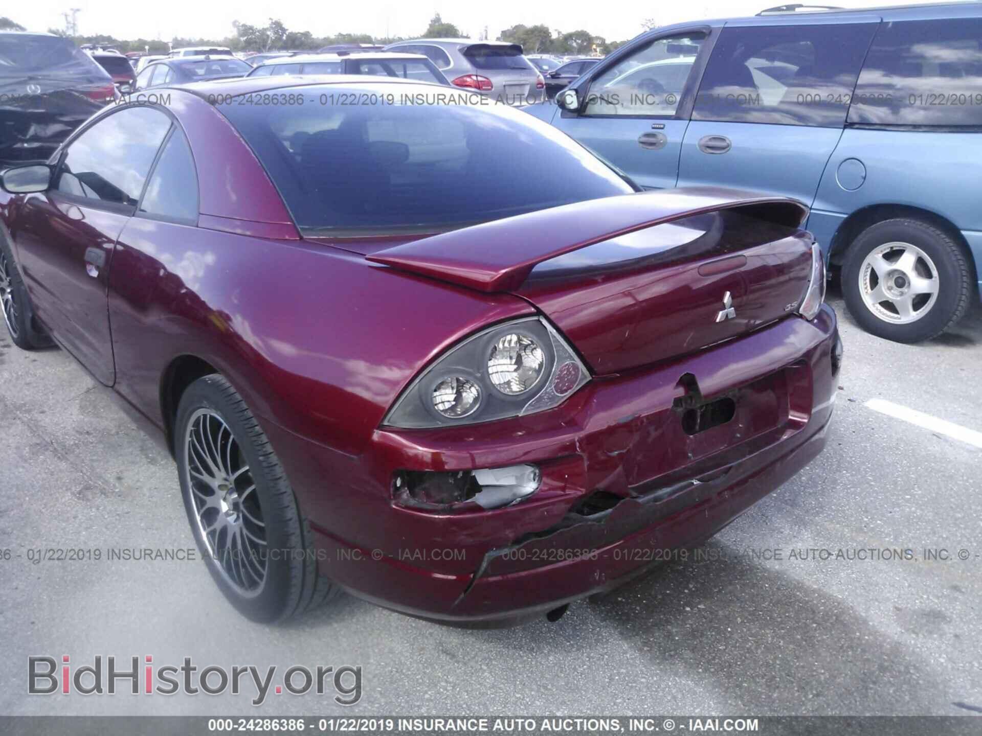 2003 MITSUBISHI ECLIPSE - VIN: 4A3AC44G23E026470 - Фото 6