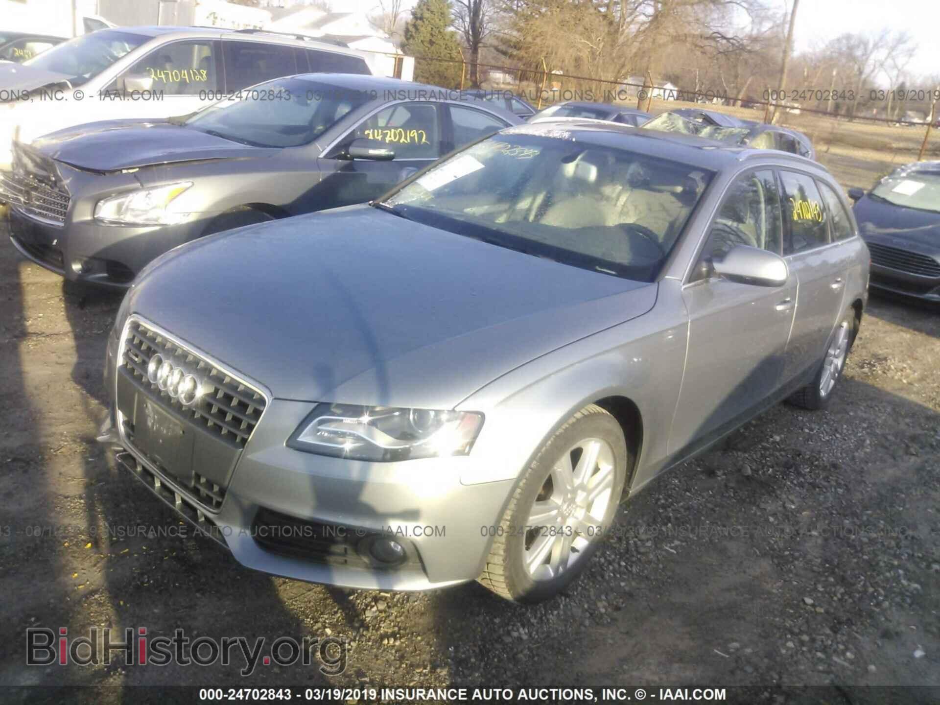2011 AUDI A4 - VIN: WAUWFBFL6BA070392 - Фото 2