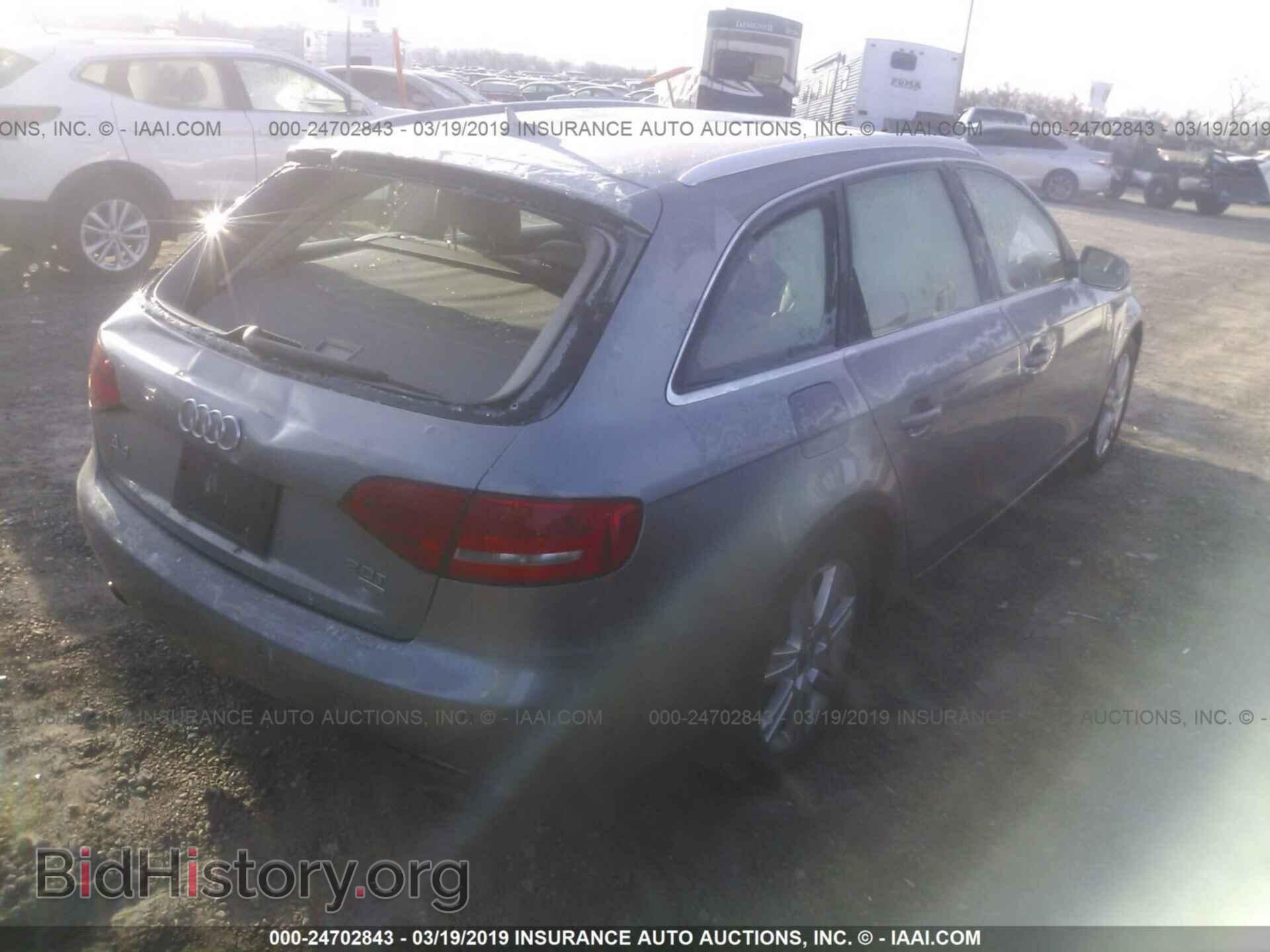 2011 AUDI A4 - VIN: WAUWFBFL6BA070392 - Фото 4
