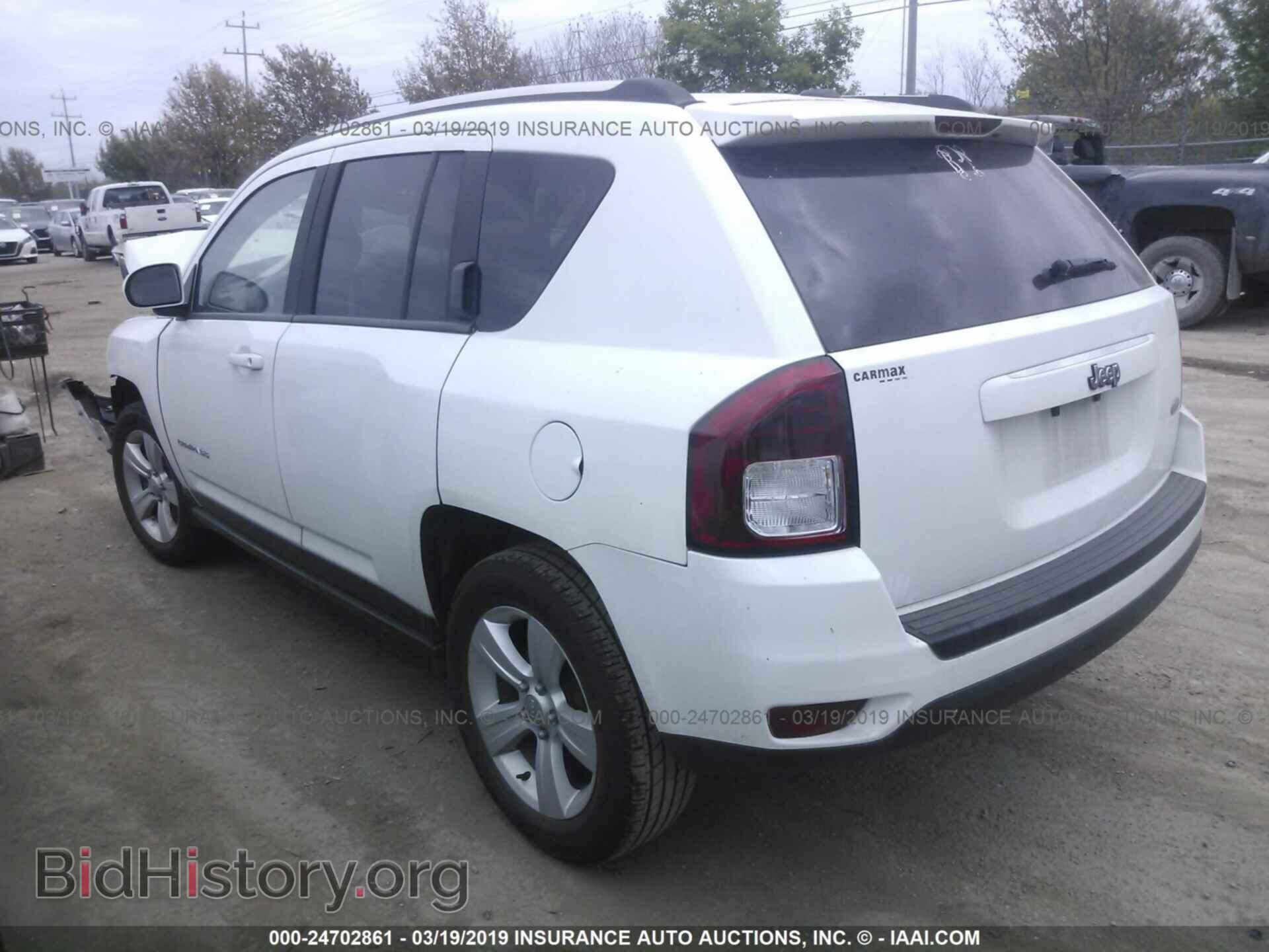 2014 JEEP COMPASS - VIN: 1C4NJCEAXED650511 - Photo 3