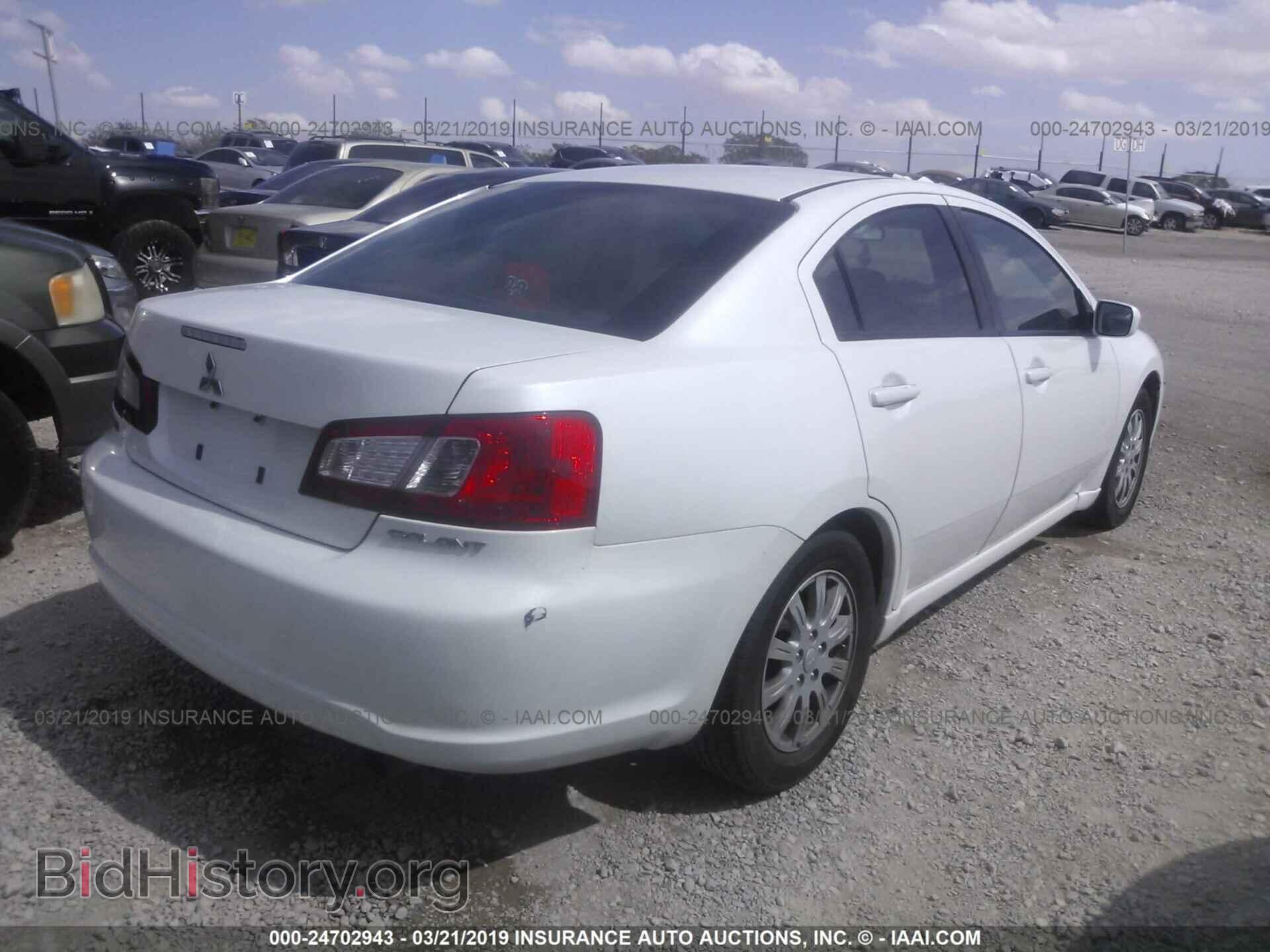 2012 MITSUBISHI GALANT - VIN: 4A32B2FF6CE022972 - Фото 4