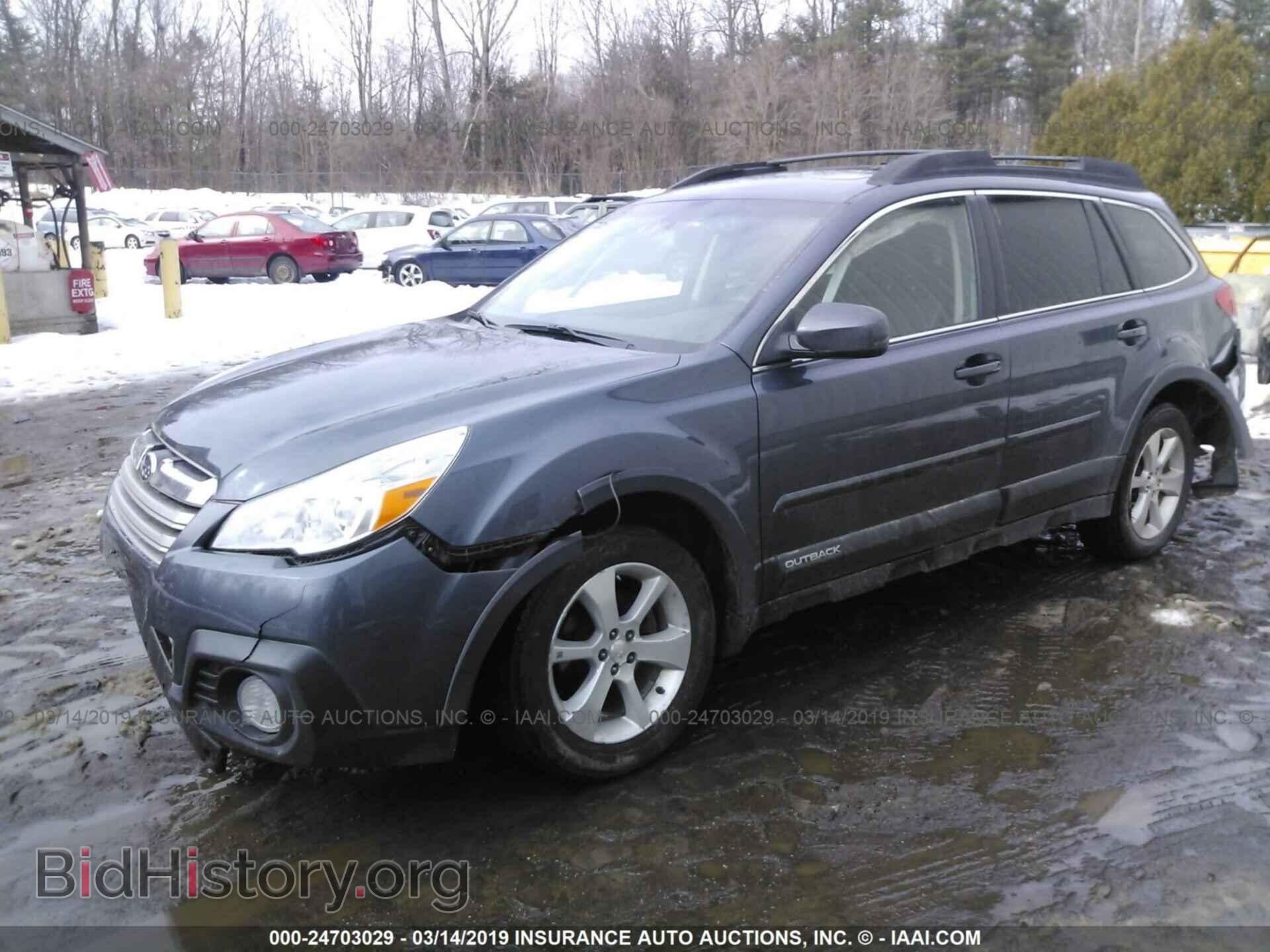 2014 SUBARU OUTBACK - VIN: 4S4BRBNC6E3328599 - Фото 2