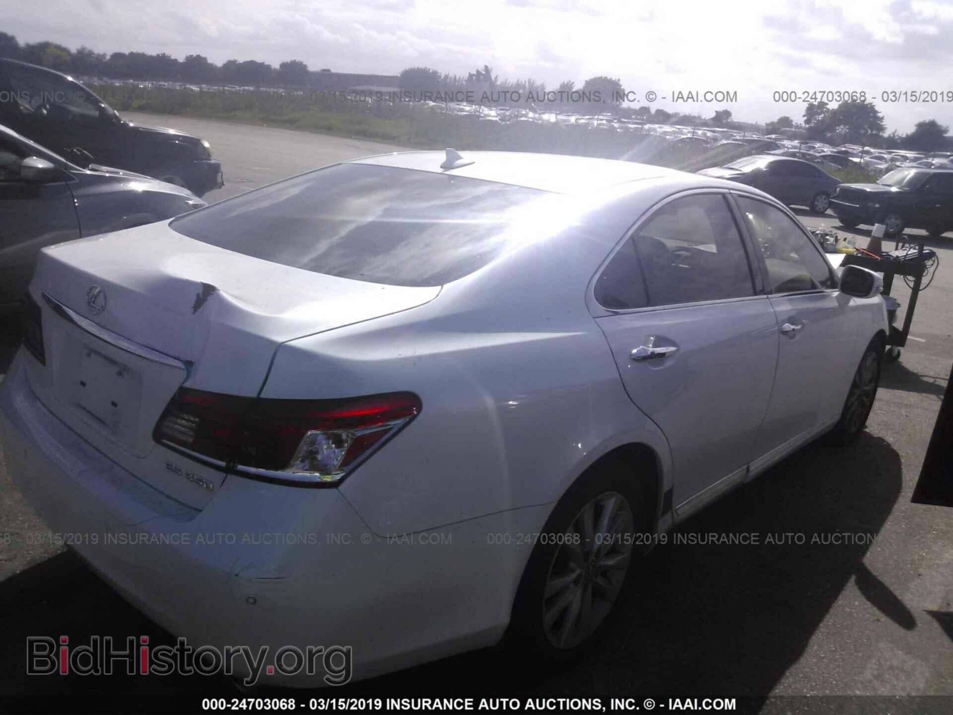 2011 LEXUS ES - VIN: JTHBK1EG2B2444596 - Фото 4