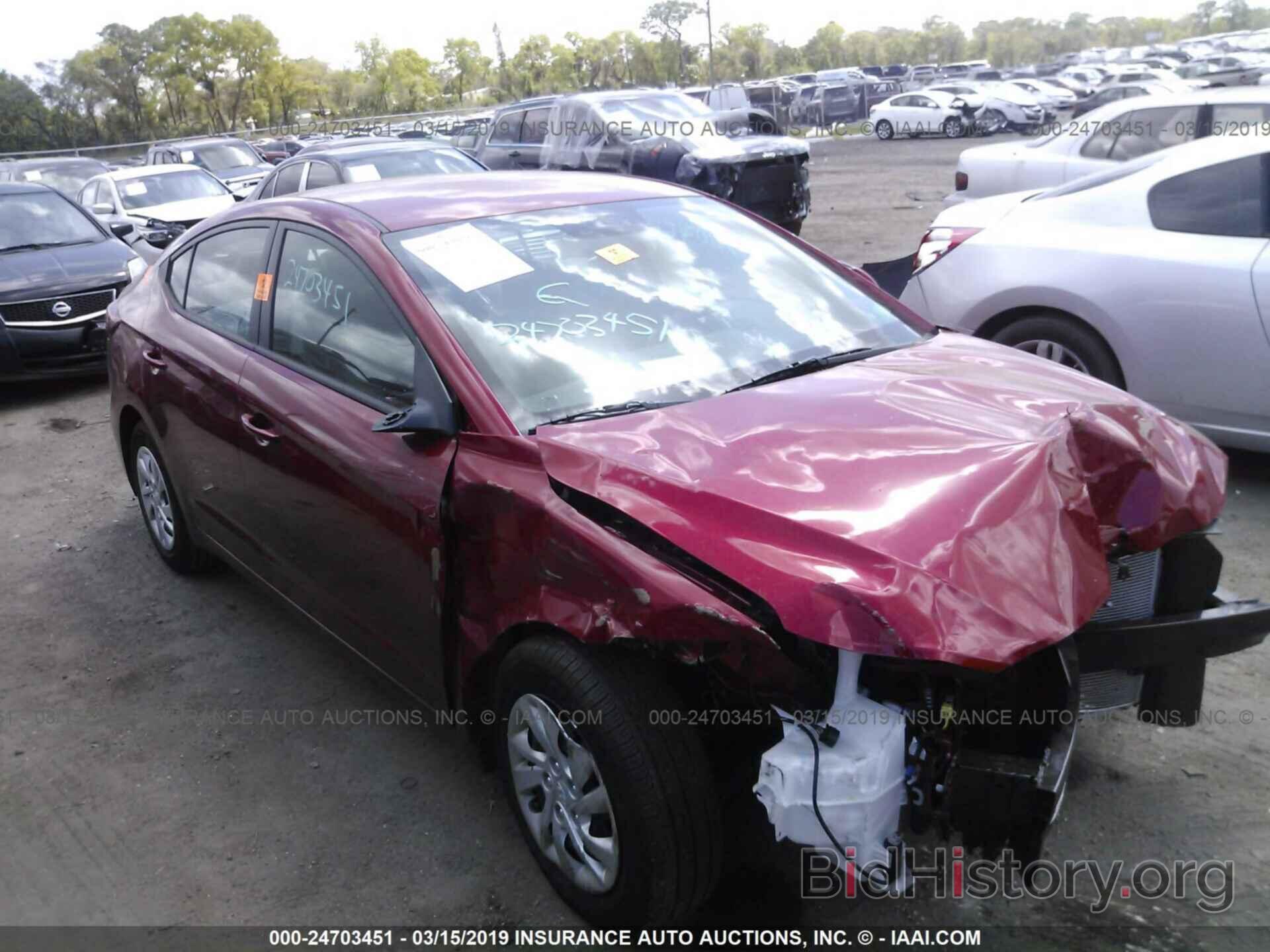 Photo 5NPD74LFXJH344086 - HYUNDAI ELANTRA 2018