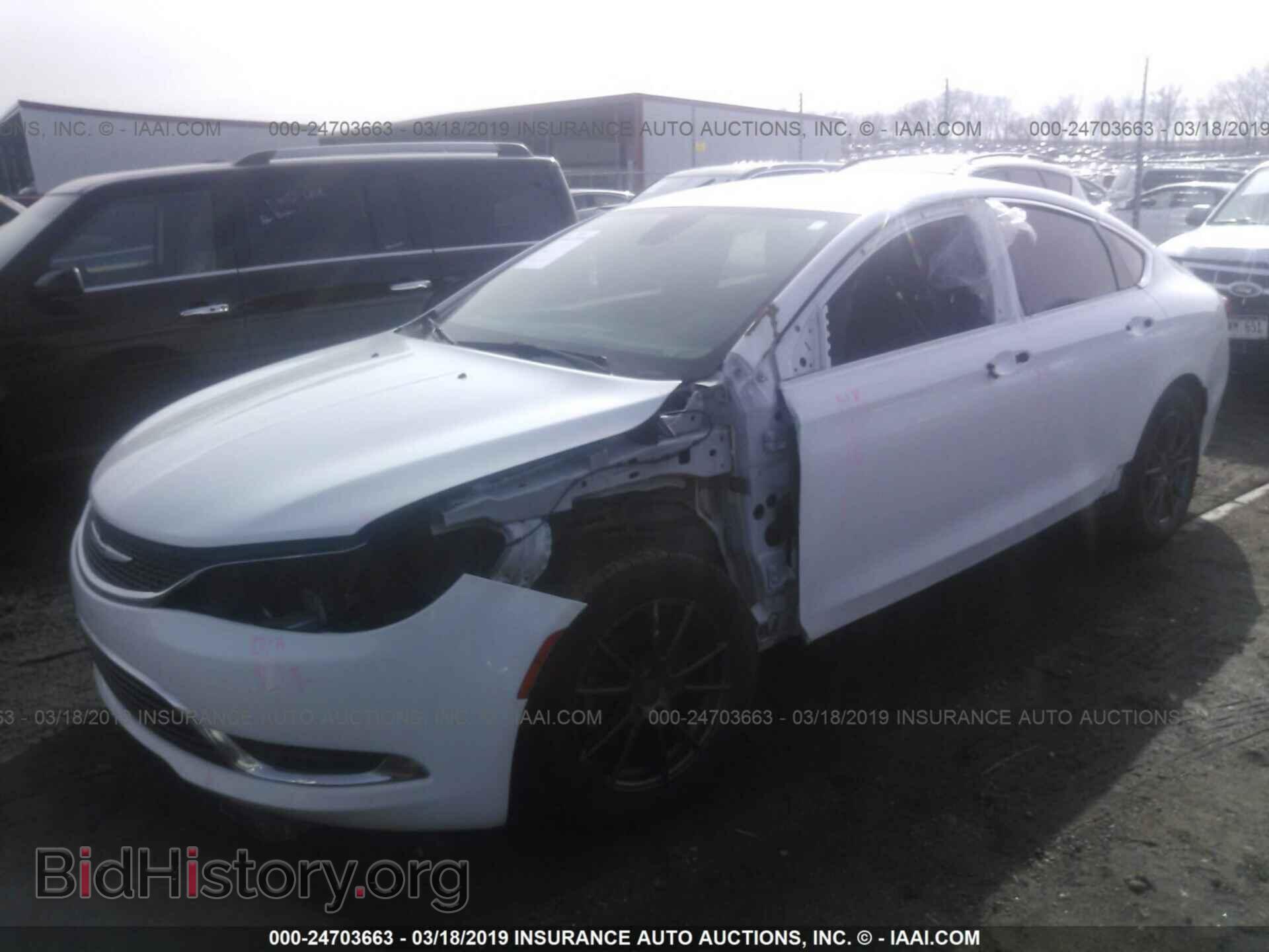 2015 CHRYSLER 200 - VIN: 1C3CCCAB8FN586534 - Фото 2