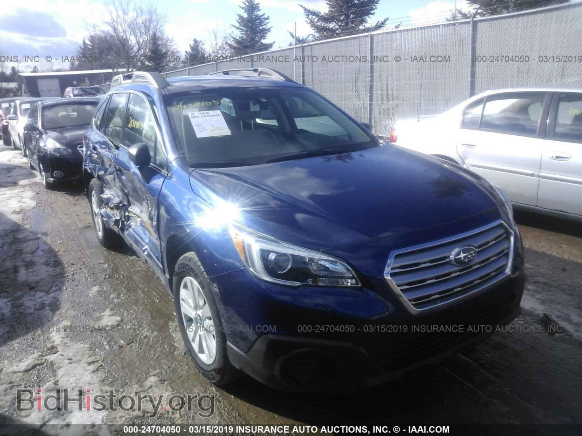 Фотография 4S4BSAAC0H3312021 - SUBARU OUTBACK 2017