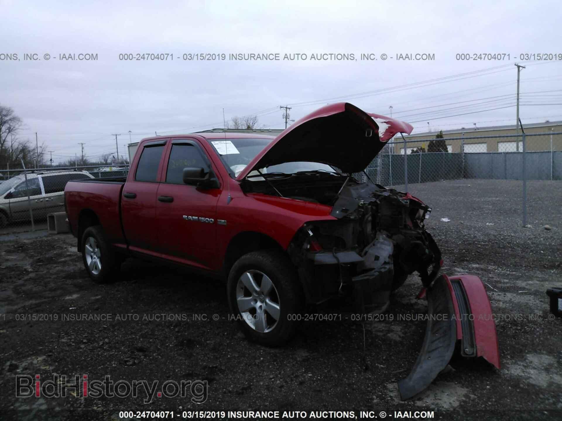 Фотография 1C6RD6FT3CS206820 - DODGE RAM 1500 2012