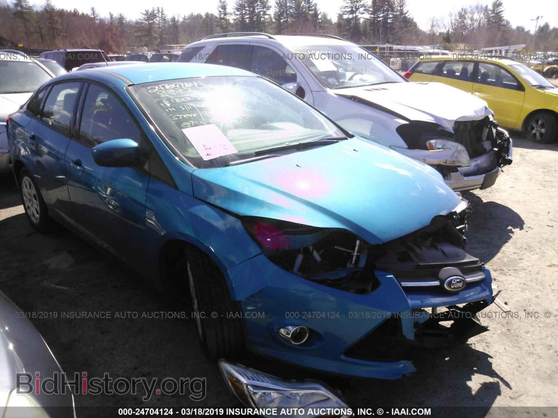Фотография 1FAHP3F28CL229141 - FORD FOCUS 2012