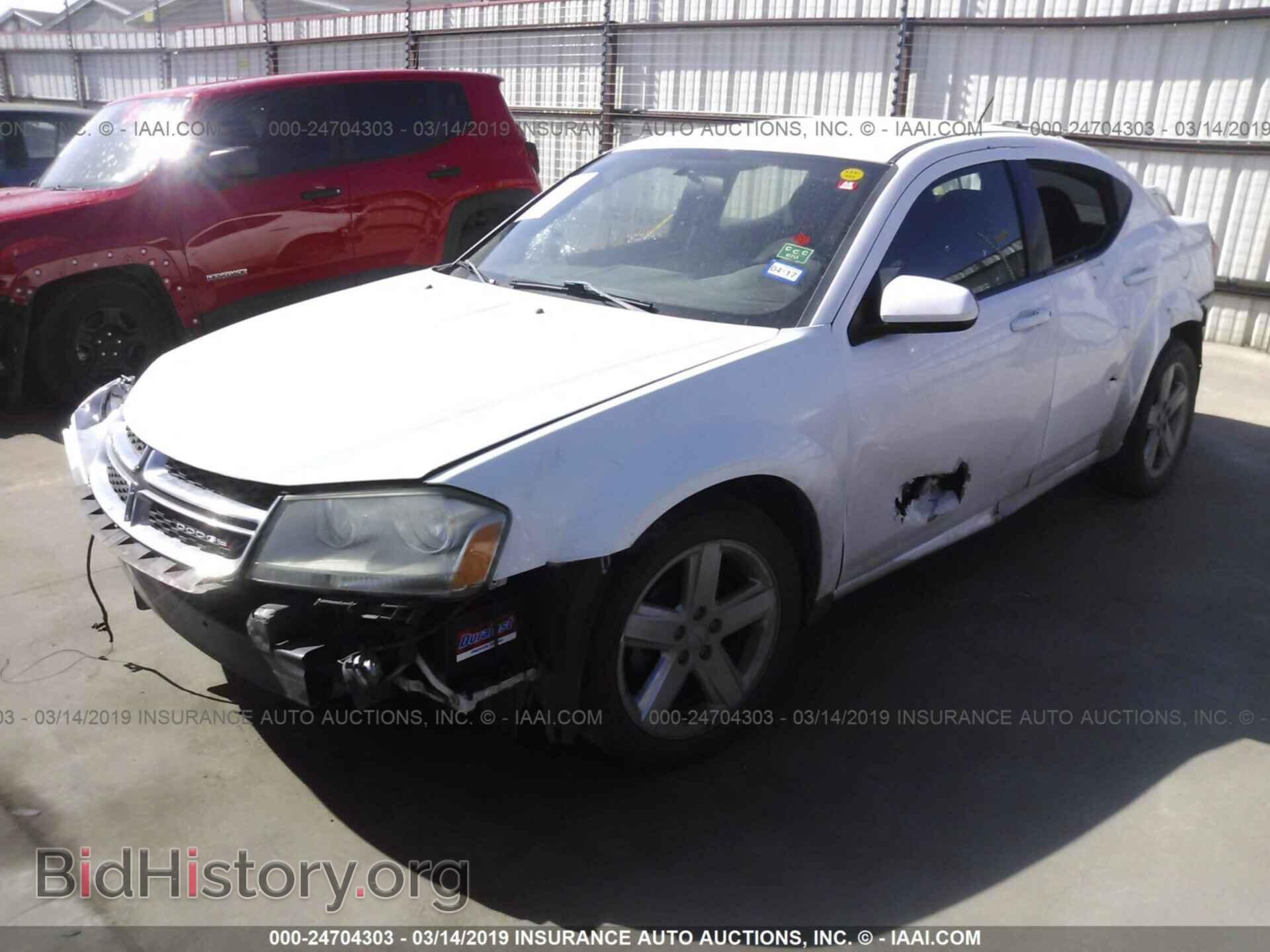 2013 DODGE AVENGER - VIN: 1C3CDZAB3DN643753 - Фото 2