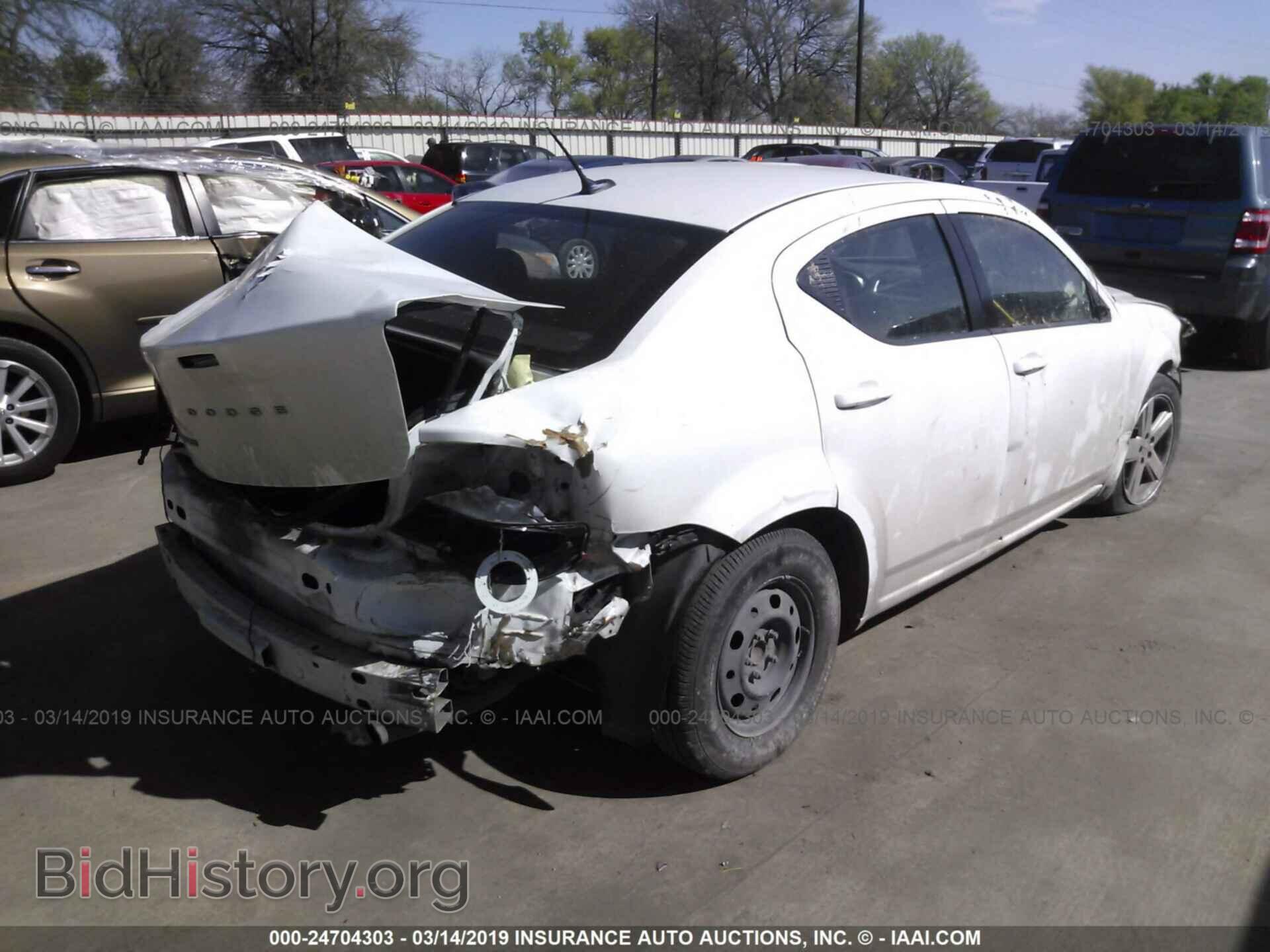 2013 DODGE AVENGER - VIN: 1C3CDZAB3DN643753 - Фото 4