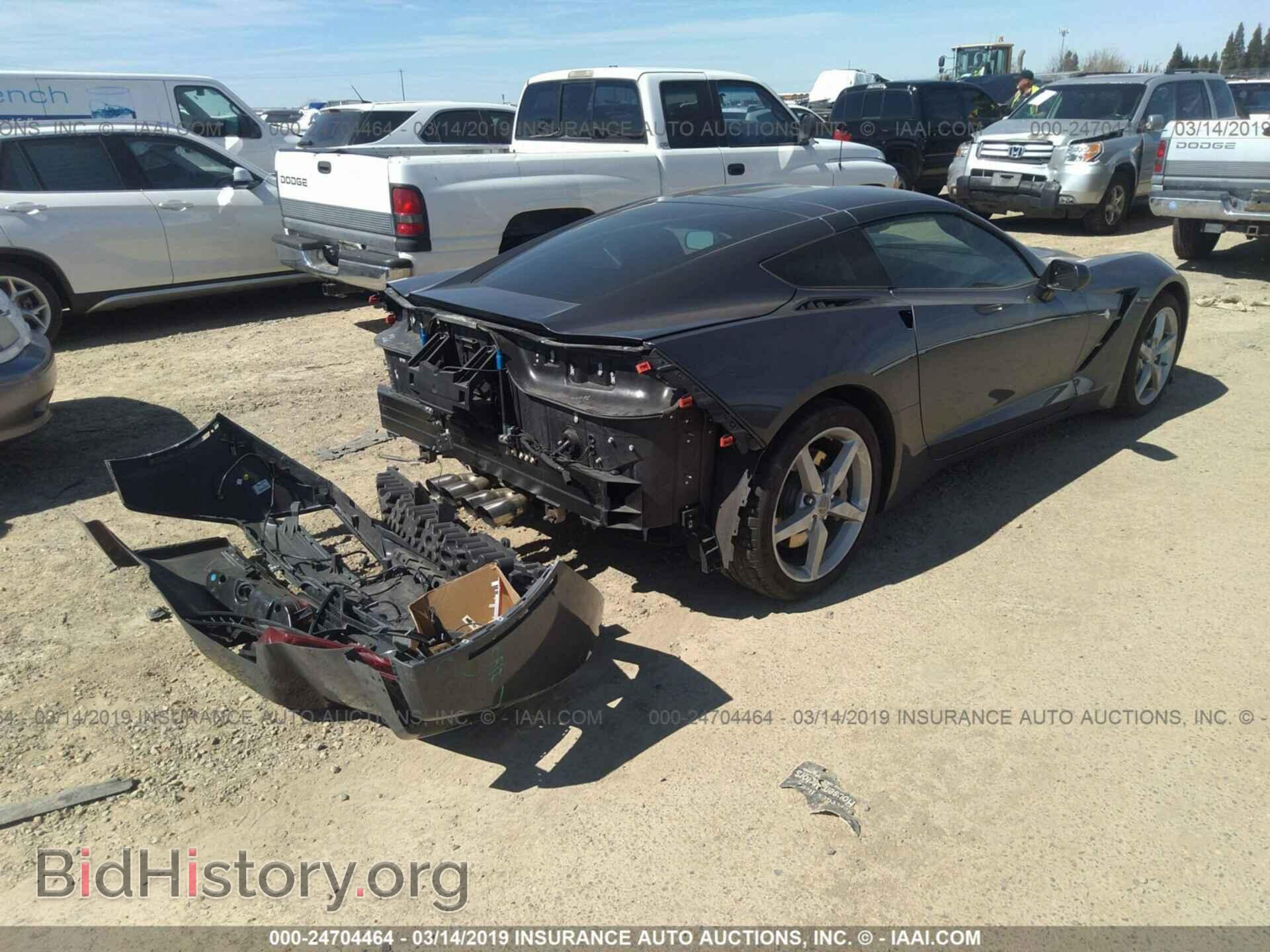 2014 CHEVROLET CORVETTE - VIN: 1G1YD2D77E5103915 - Фото 4