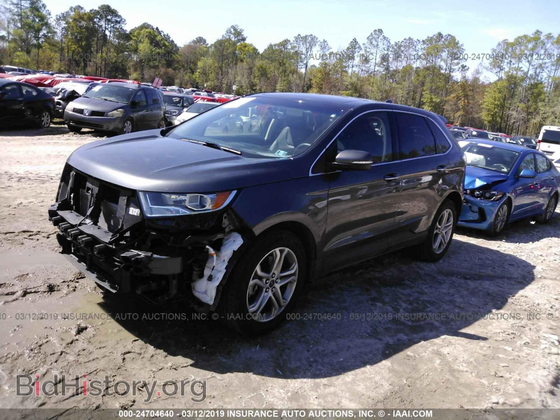 2018 FORD EDGE - VIN: 2FMPK4K89JBB87379 - Фото 2