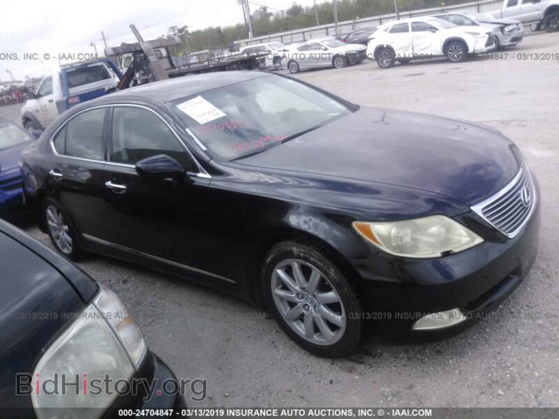 2008 Lexus LS 460 (VIN JTHBL46F785052631) — фото 1 из 10, IAAI, повреждение: задняя часть