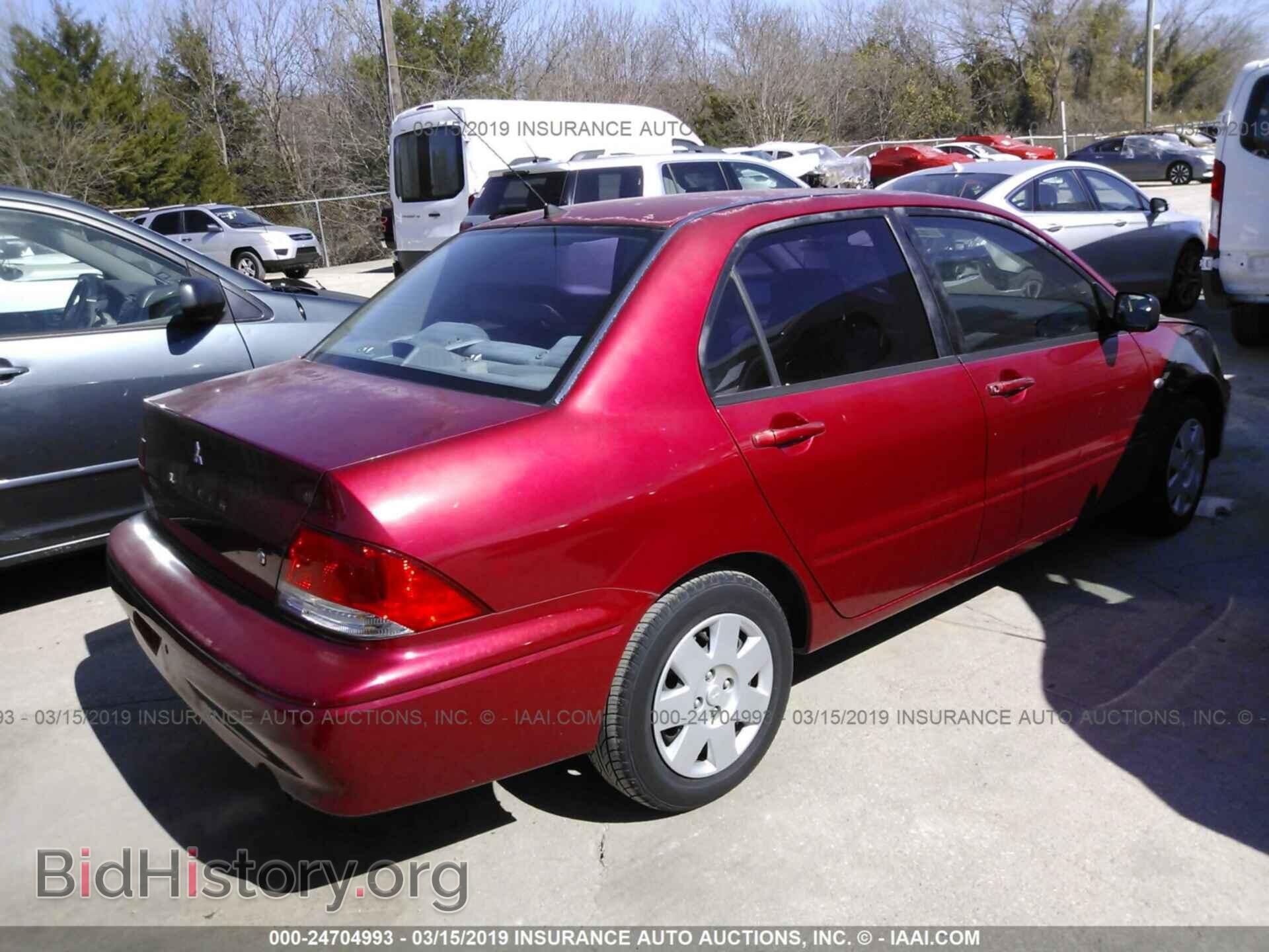 2002 MITSUBISHI LANCER - VIN: JA3AJ26E92U003425 - Photo 4