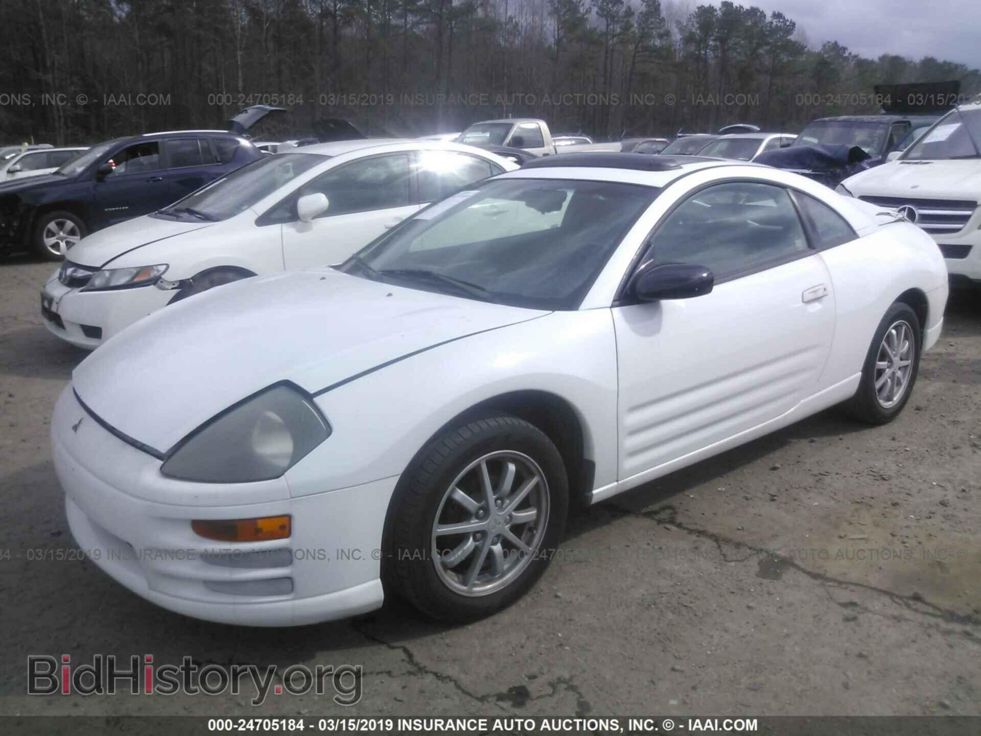 2000 MITSUBISHI ECLIPSE - VIN: 4A3AC44G6YE160518 - Фото 2