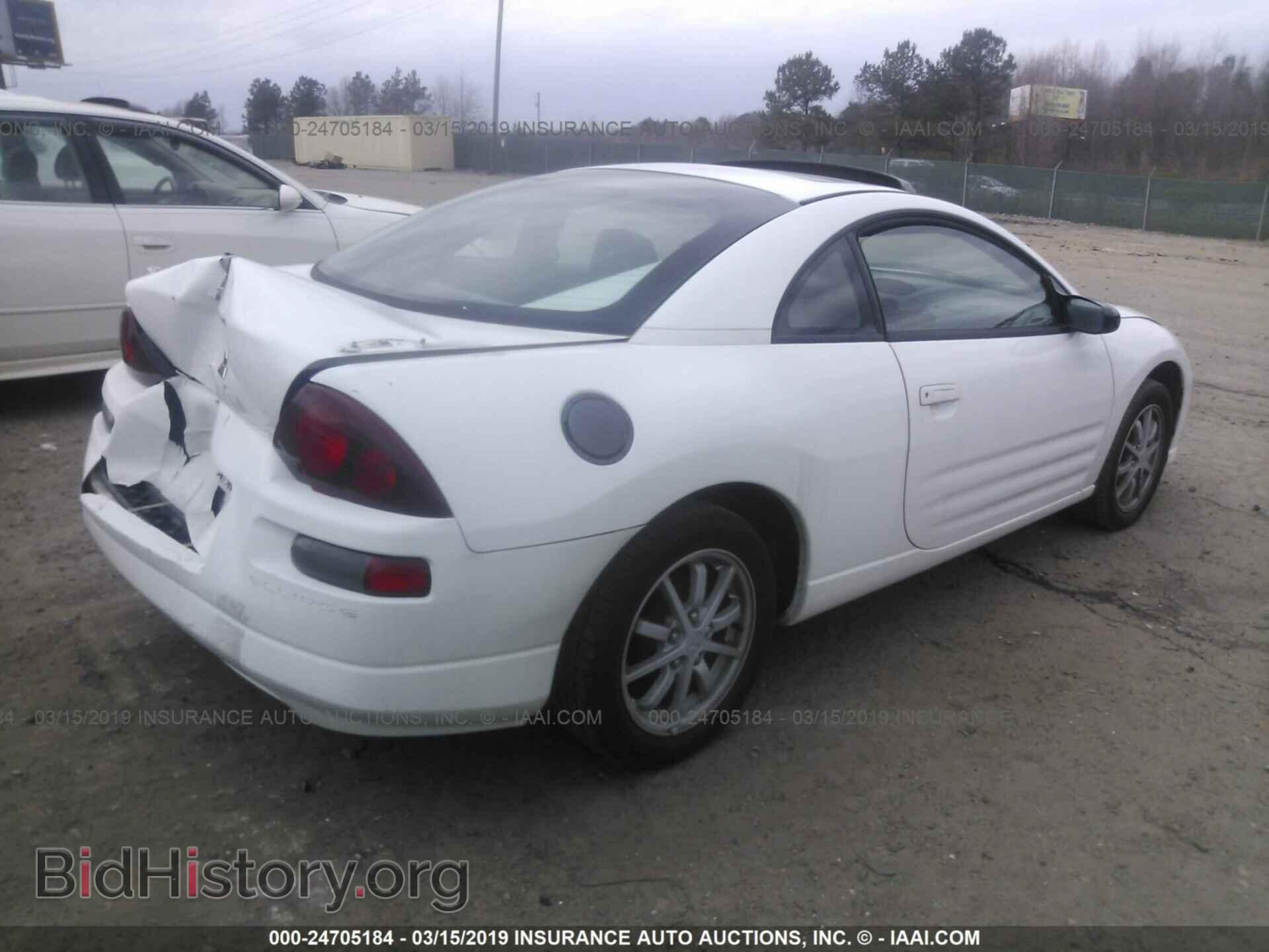 2000 MITSUBISHI ECLIPSE - VIN: 4A3AC44G6YE160518 - Фото 4