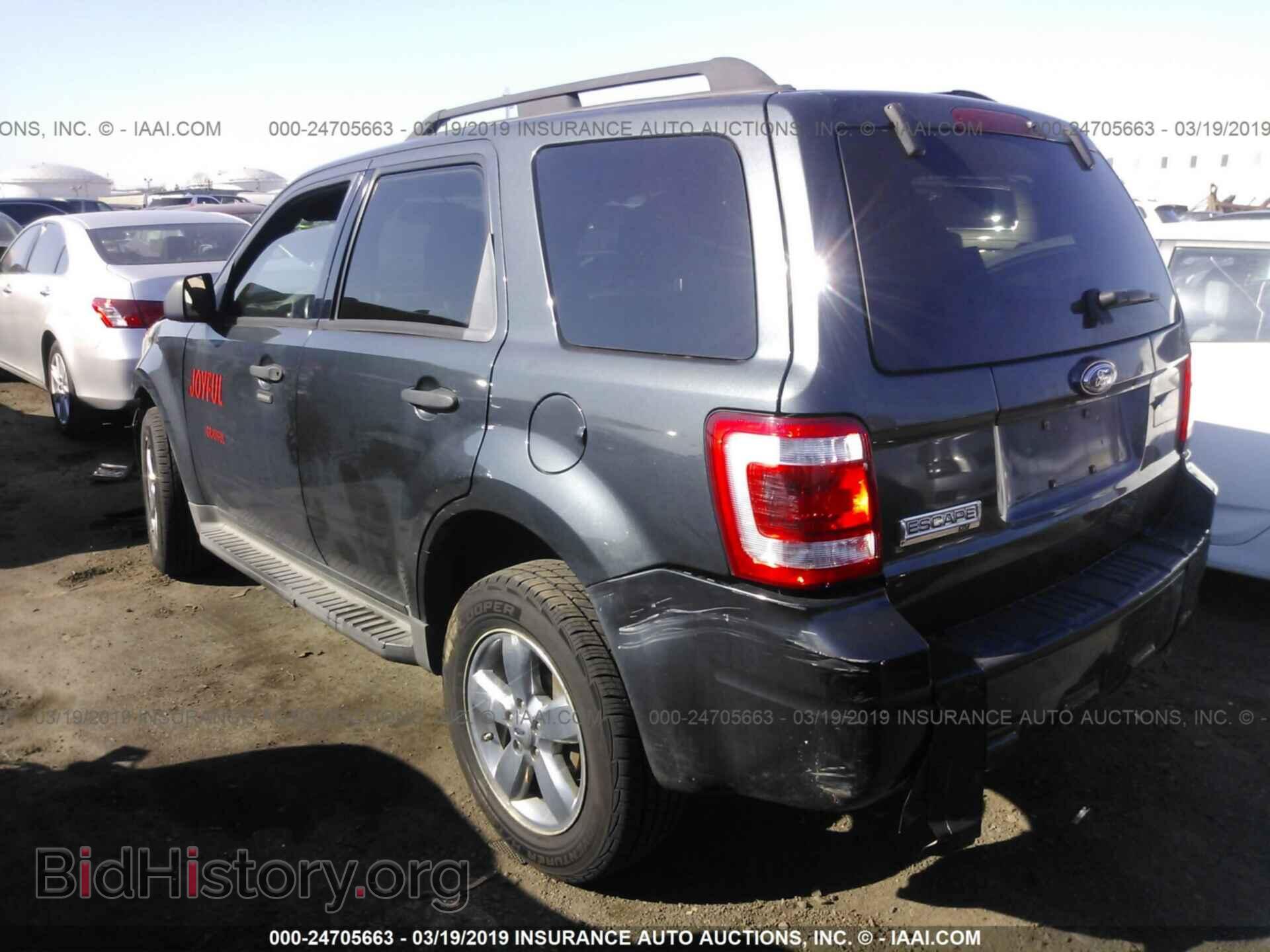 2009 FORD ESCAPE - VIN: 1FMCU03G29KA29071 - Фото 3