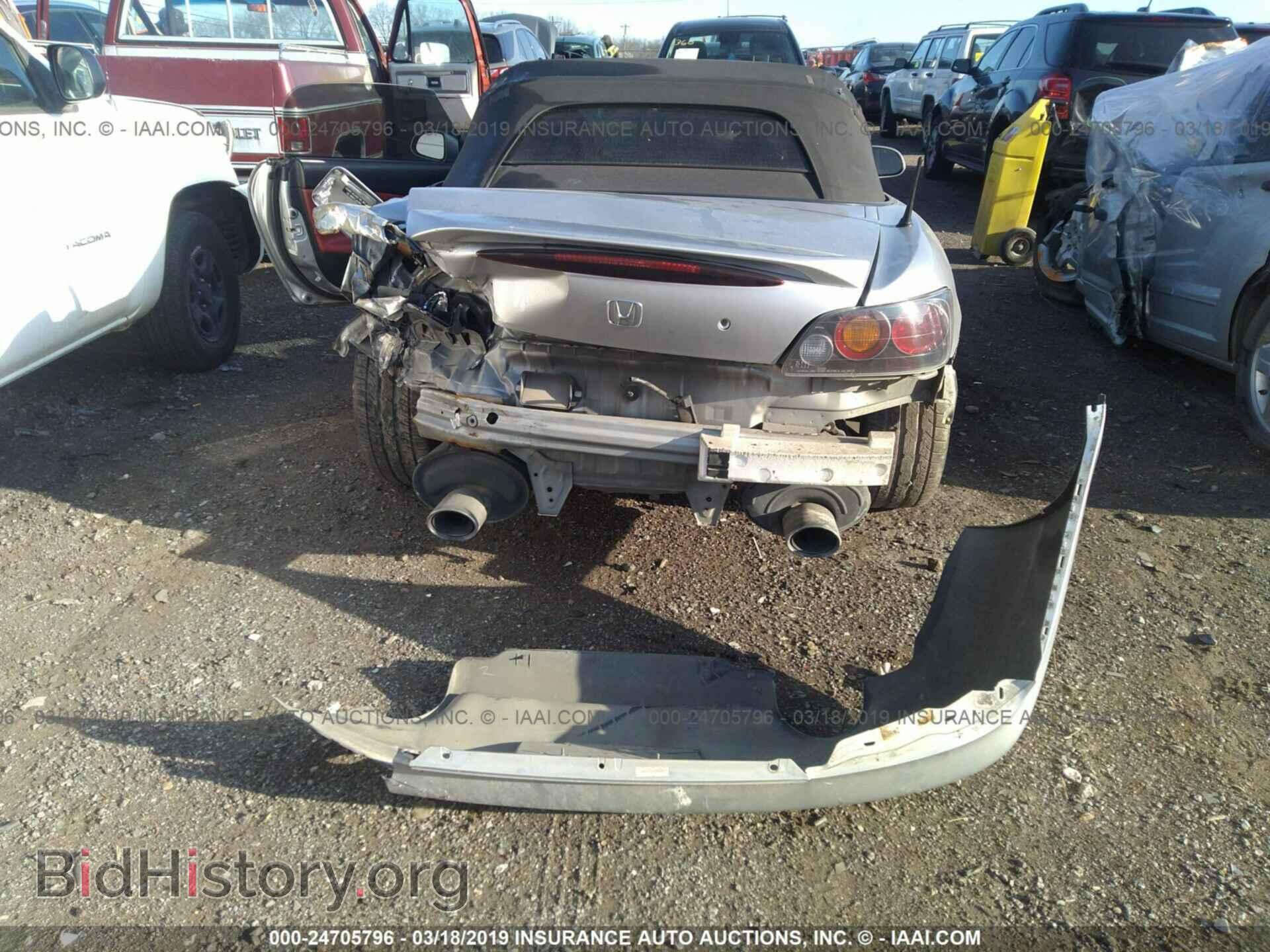 2004 HONDA S2000 - VIN: JHMAP21474T000433 - Фото 6