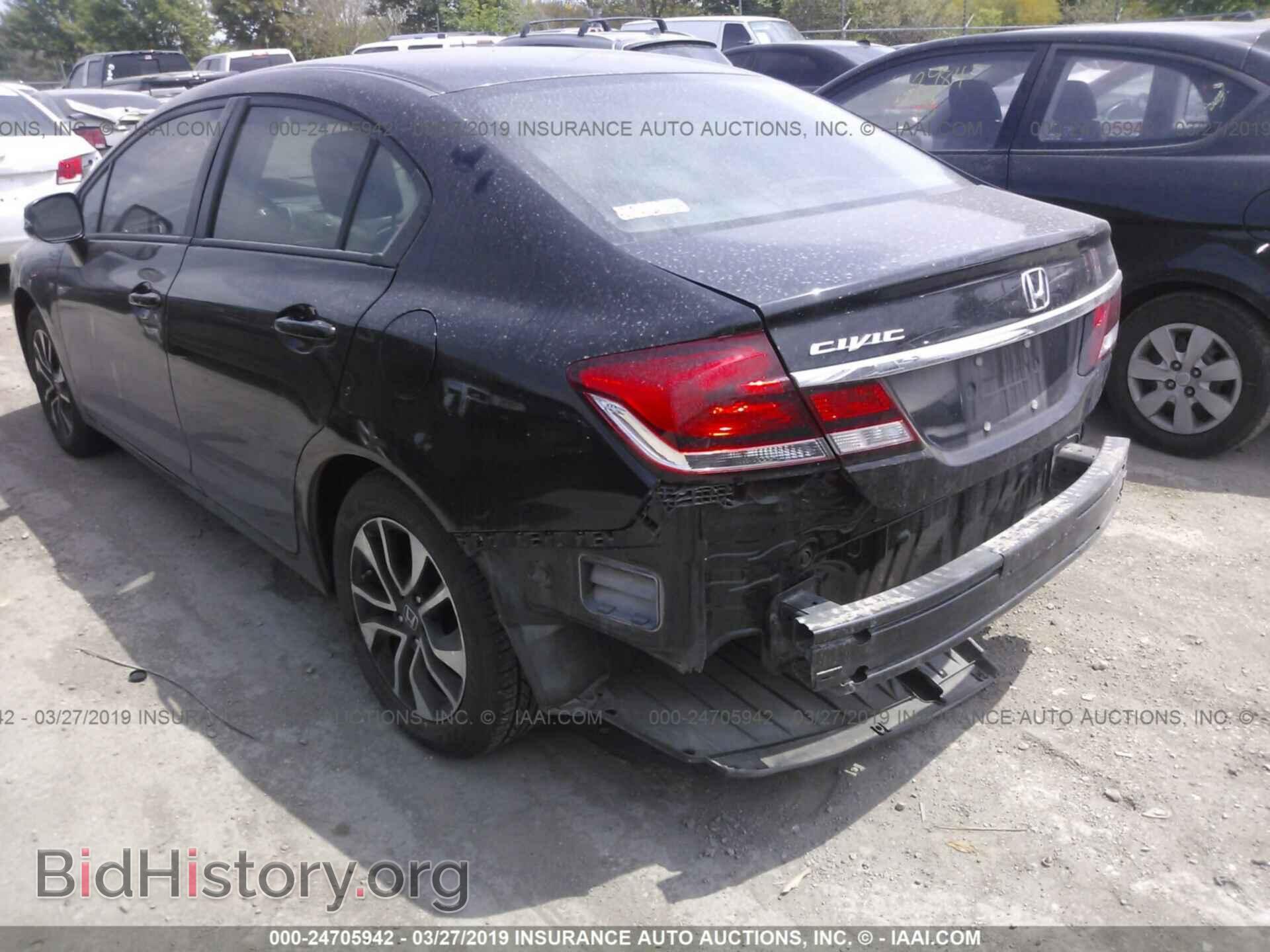 2013 HONDA CIVIC - VIN: 19XFB2F83DE061742 - Фото 3