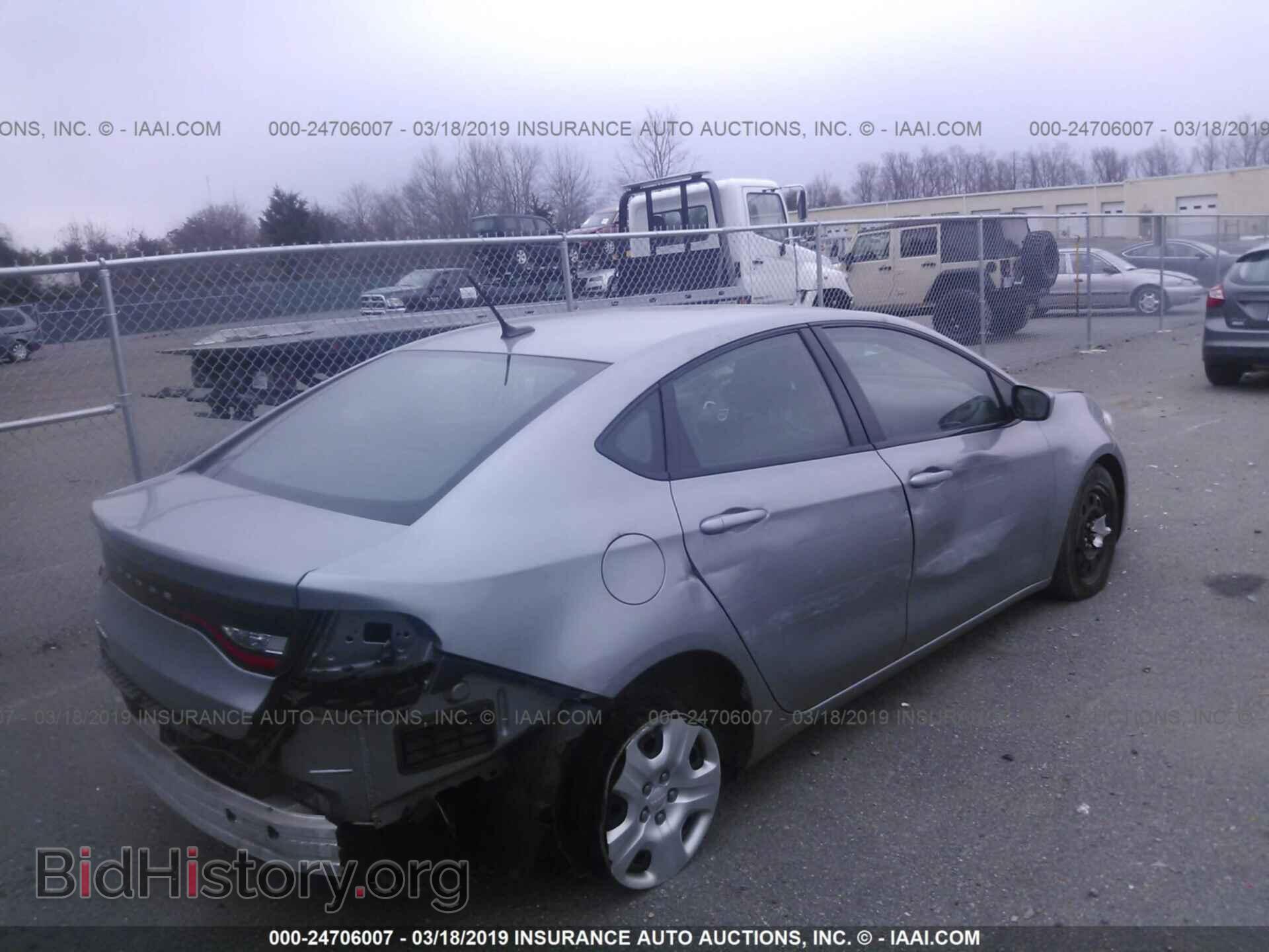 2014 DODGE DART - VIN: 1C3CDFAA7ED747045 - Фото 4