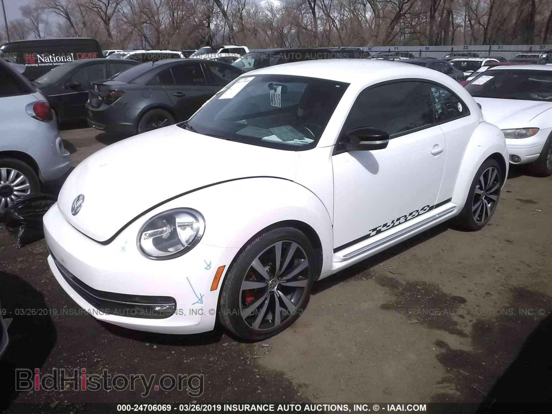 2012 VOLKSWAGEN BEETLE - VIN: 3VWVA7AT4CM603407 - Фото 2