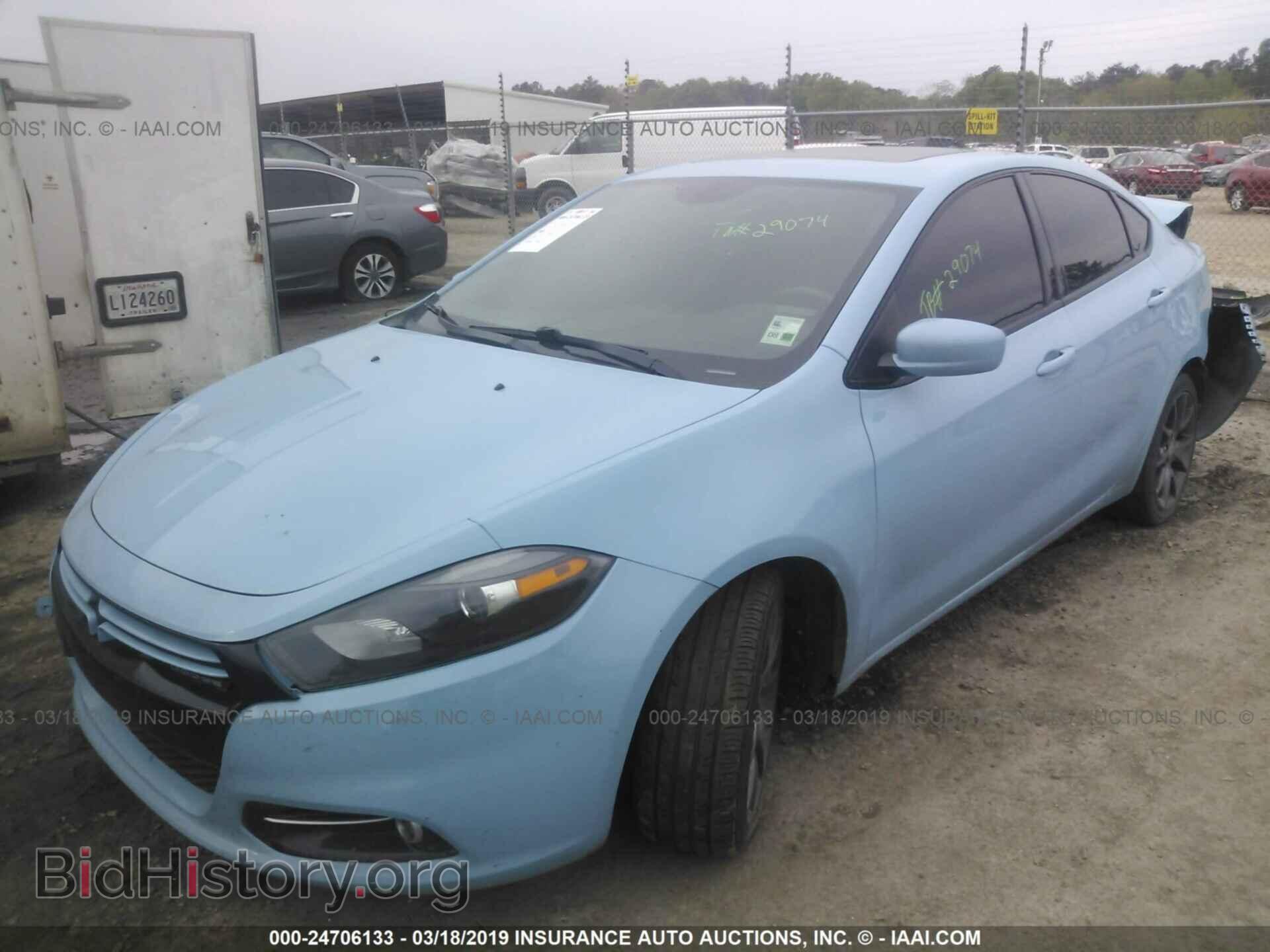 2013 DODGE DART - VIN: 1C3CDFBA7DD178467 - Фото 2