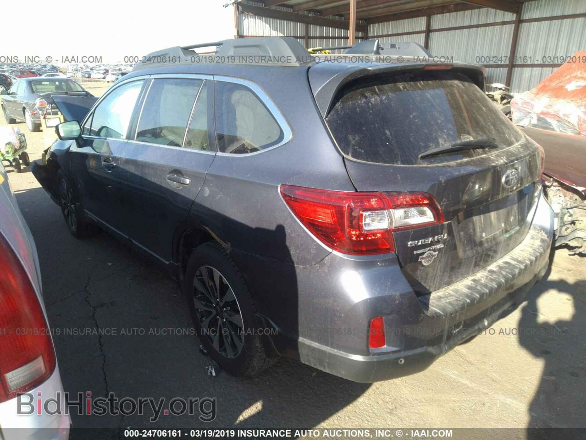 2017 SUBARU OUTBACK - VIN: 4S4BSANC2H3382582 - Фото 3