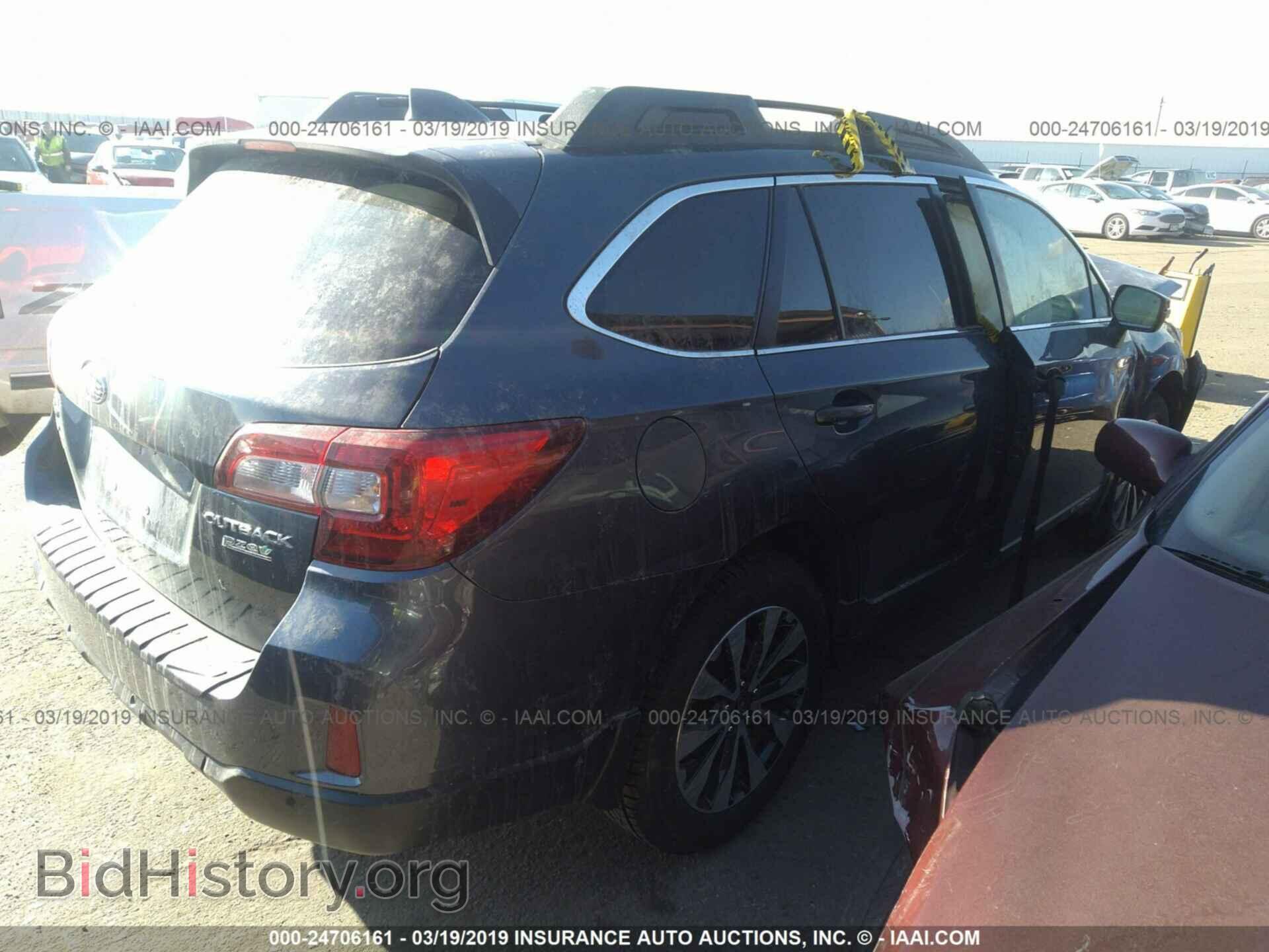 2017 SUBARU OUTBACK - VIN: 4S4BSANC2H3382582 - Фото 4