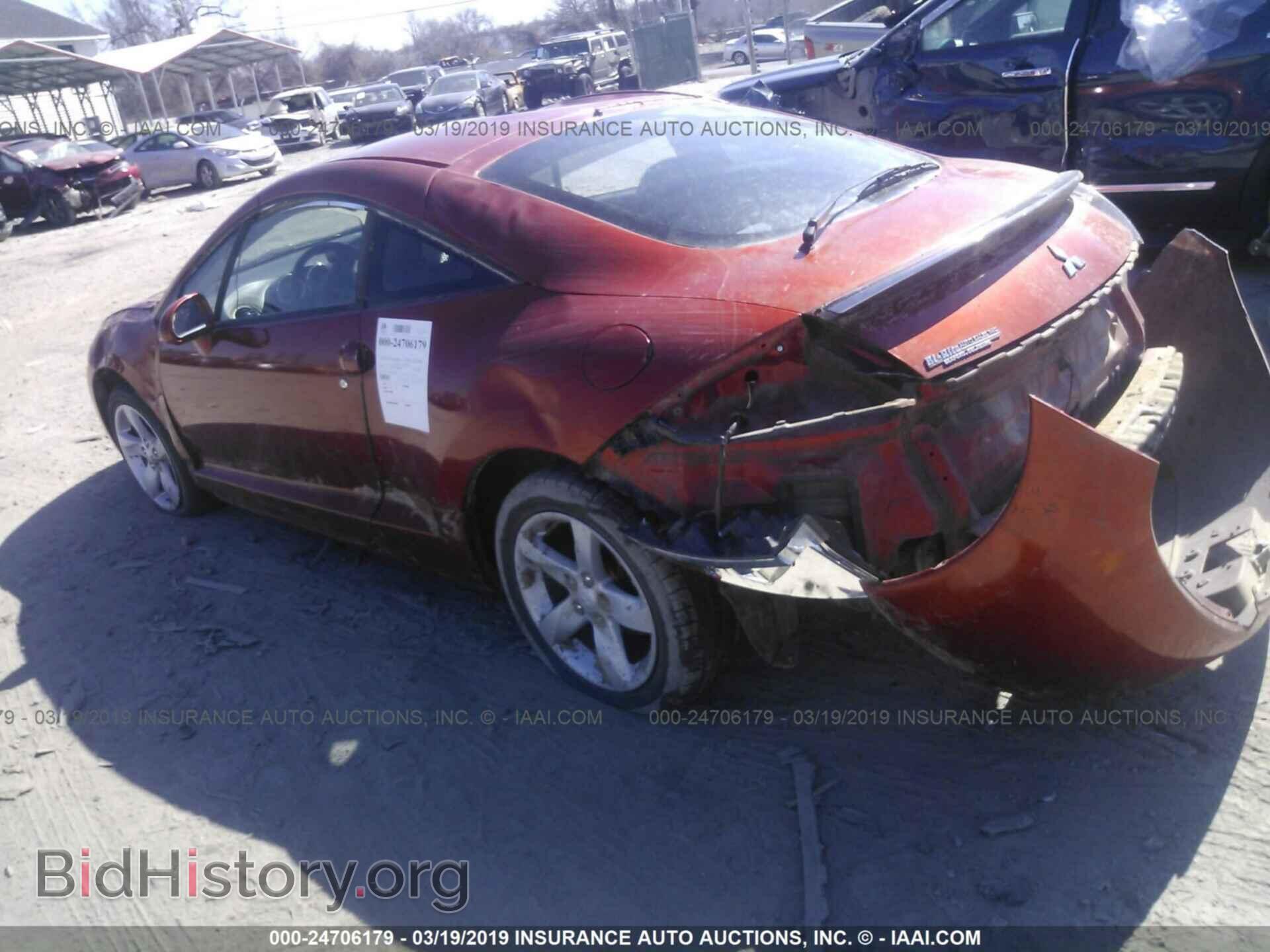 2006 MITSUBISHI ECLIPSE - VIN: 4A3AK24F06E003448 - Фото 3